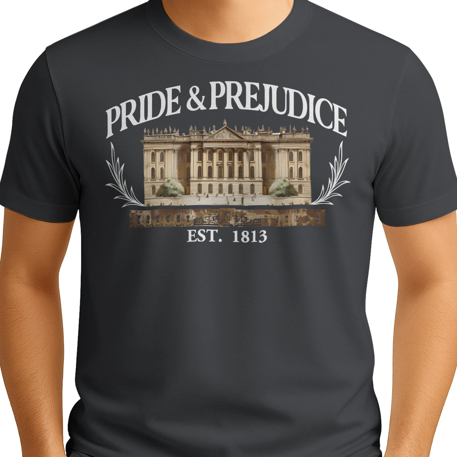 Pride & Prejudice Heavy Cotton T-Shirt 2 Side, Romance Tee, Classic Literature Shirt, Book Lover Gifts