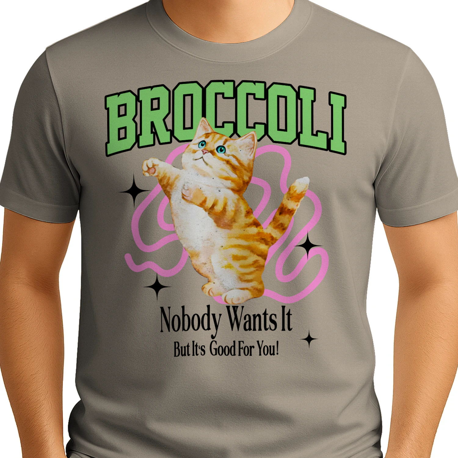 Broccoli The Fierce Heavy Cotton Light Colors T-shirt 1 Side, Fourth Wing Gildan Tee, Fantasy Romance Book Shirt, Book Lover Gifts