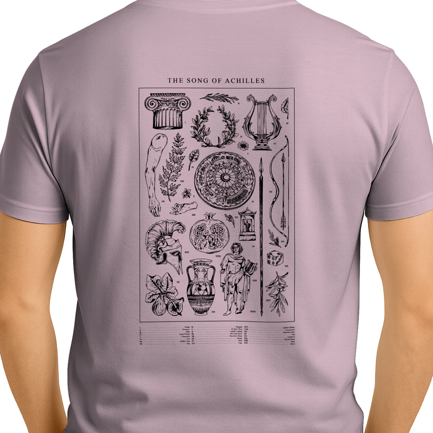 The Song of Achilles Heavy Cotton Light Colors T-shirt 2 Side, Classic Retellings Gildan Tee, Mythological Retellings Book Shirt, Book Lover Gifts