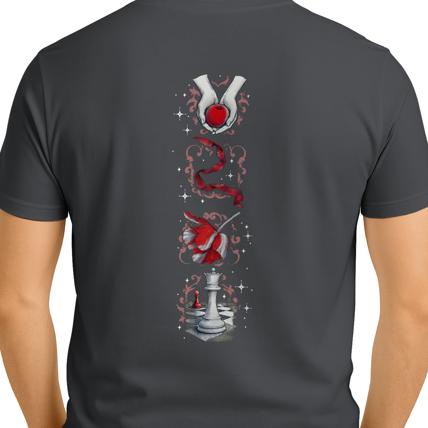 Twilight Series Heavy Cotton Dark Colors T-shirt 2 Side, Young Adult Gildan Tee, Fantasy Romance Book Shirt, Book Lover Gifts
