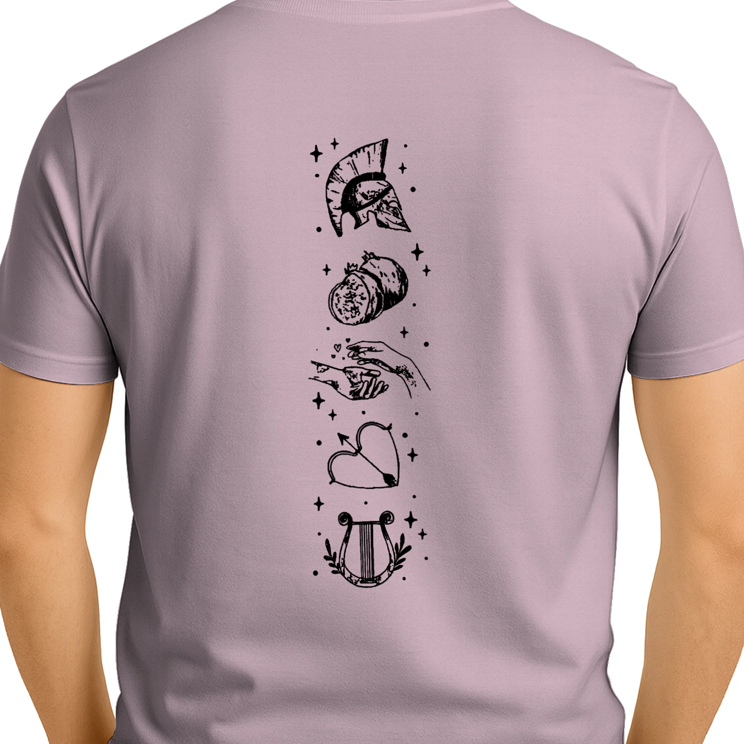 The Song of Achilles Heavy Cotton Light Colors T-shirt 2 Side, Classic Retellings Gildan Tee, Mythological Retellings Book Shirt, Book Lover Gifts