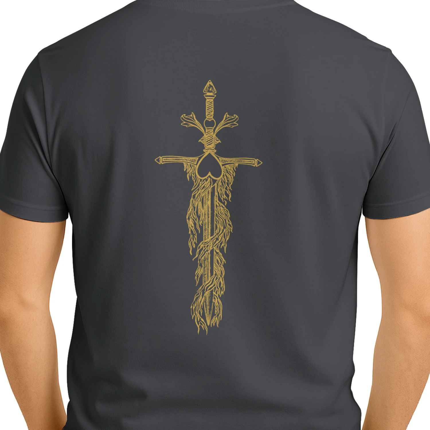 Fire Breathing Heavy Cotton Dark Colors T-shirt 2 Side, Throne of Glass Gildan Tee, Epic High Fantasy Book Shirt, Book Lover Gifts