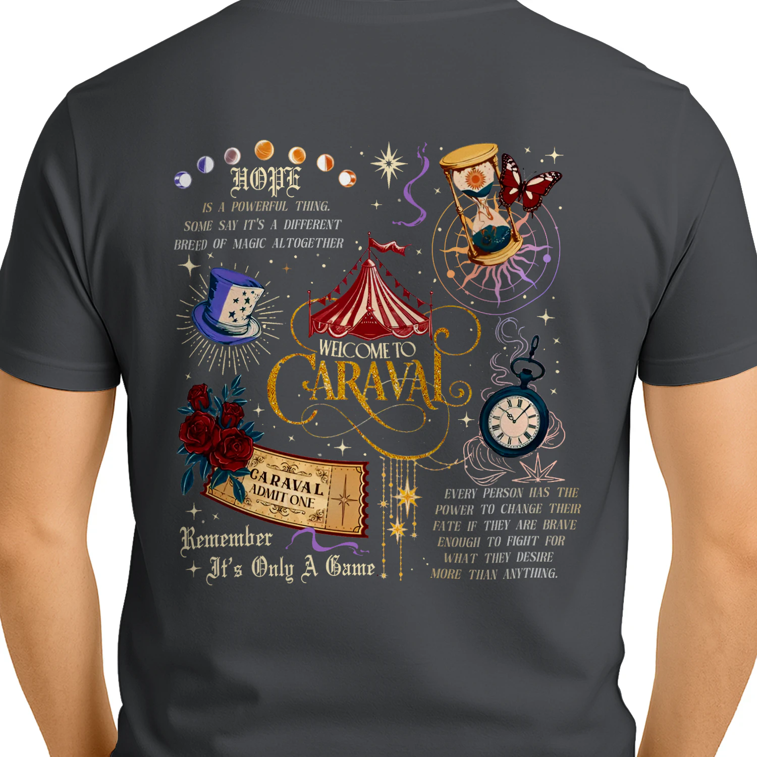 My Weekend Is Fully Booked Heavy Cotton Dark Colors T-shirt 2 Side, Caraval Series Gildan Tee, Young Adult Book Shirt, Book Lover Gifts