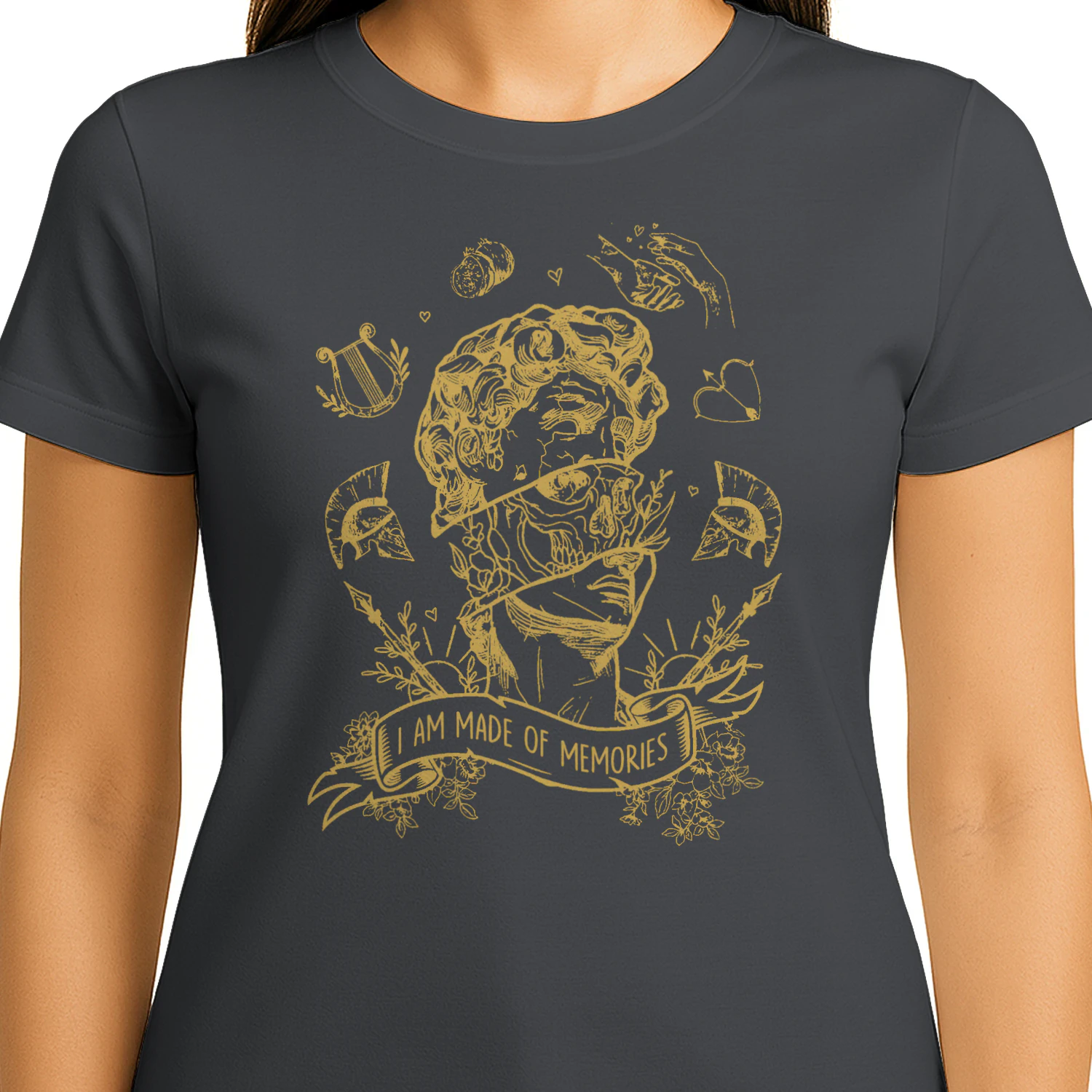 The Song of Achilles Heavy Cotton Dark Colors T-shirt 2 Side, Classic Retellings Gildan Tee, Mythological Retellings Book Shirt, Book Lover Gifts