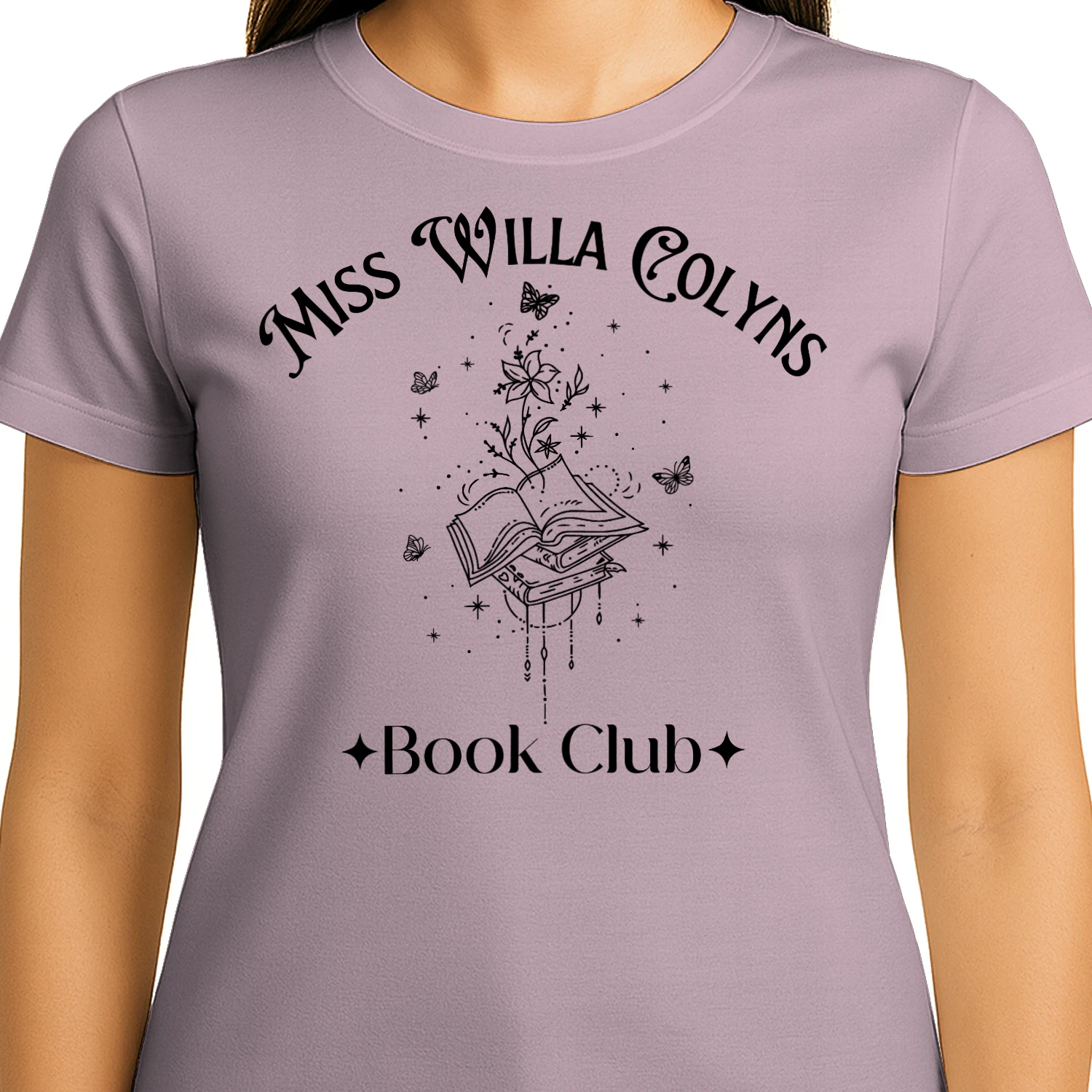 Miss Willa Colyns Heavy Cotton Light Colors T-shirt 1 Side, The Shepherd King Gildan Tee, Dark Fantasy Shirt, Book Lover Gifts