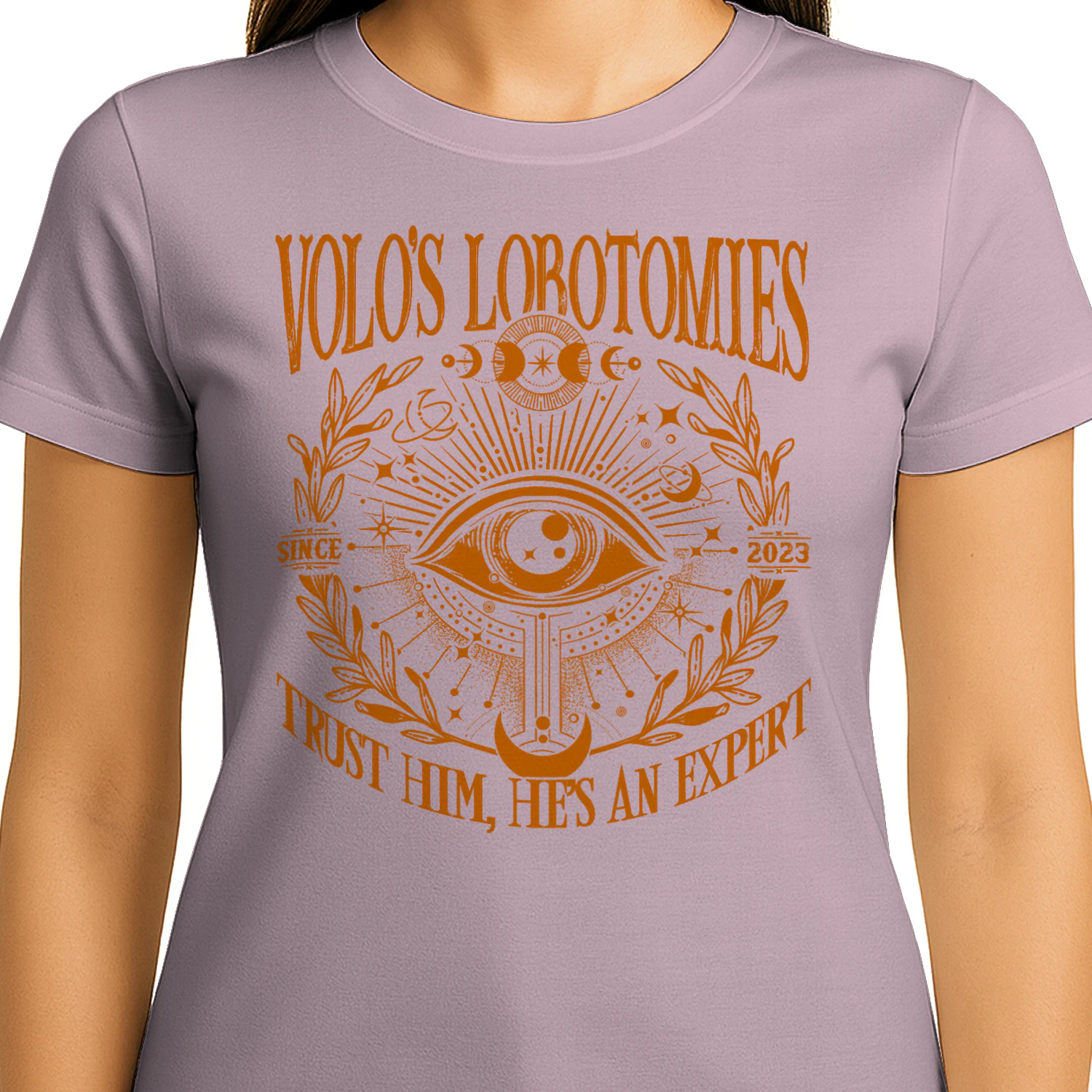 Volo’s Lobotomies Heavy Cotton Light Colors T-shirt 1 Side, High Fantasy Gildan Tee, Tabletop RPG Lore Shirt, Book Lover Gifts