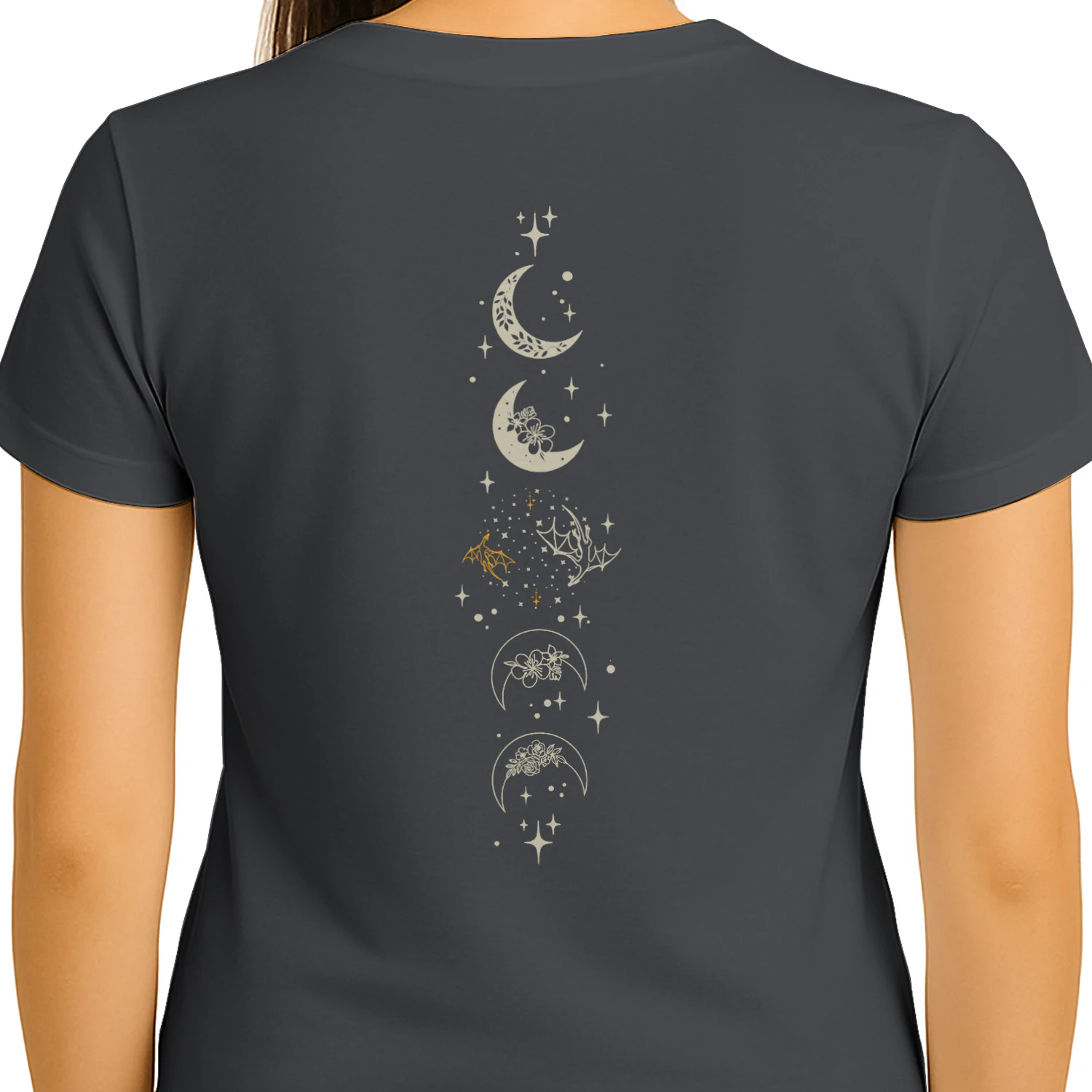 Fourth Wing Dragon Heavy Cotton Dark Colors T-shirt 2 Side, The Empyrean Series Gildan Tee, Fantasy Romance Book Shirt, Book Lover Gifts