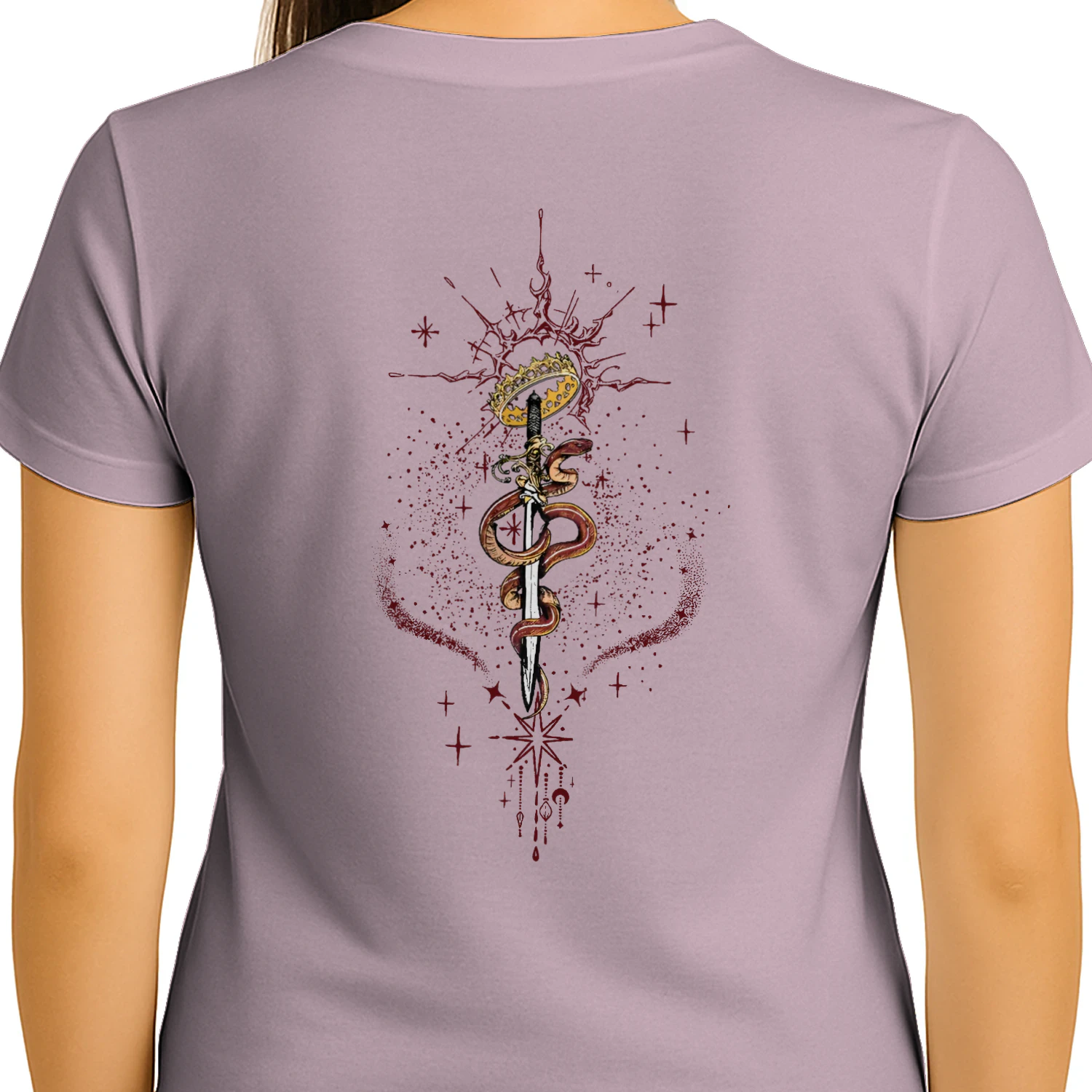 The Cruel Prince Heavy Cotton Light Colors T-shirt 2 Side, The Folk of the Air Gildan Tee, Young Adult Fantasy Shirt, Book Lover Gifts