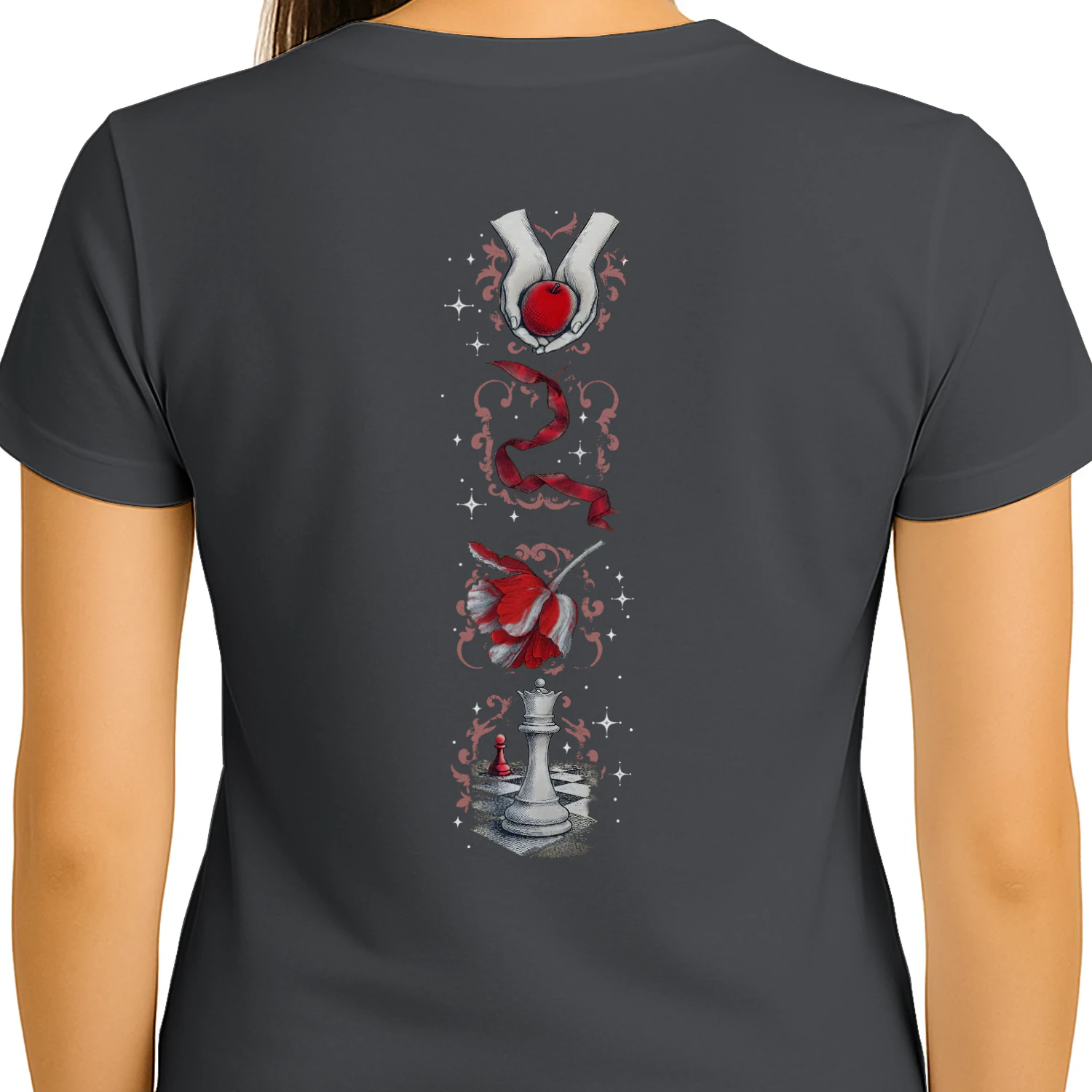 Twilight Series Heavy Cotton Dark Colors T-shirt 2 Side, Young Adult Gildan Tee, Fantasy Romance Book Shirt, Book Lover Gifts