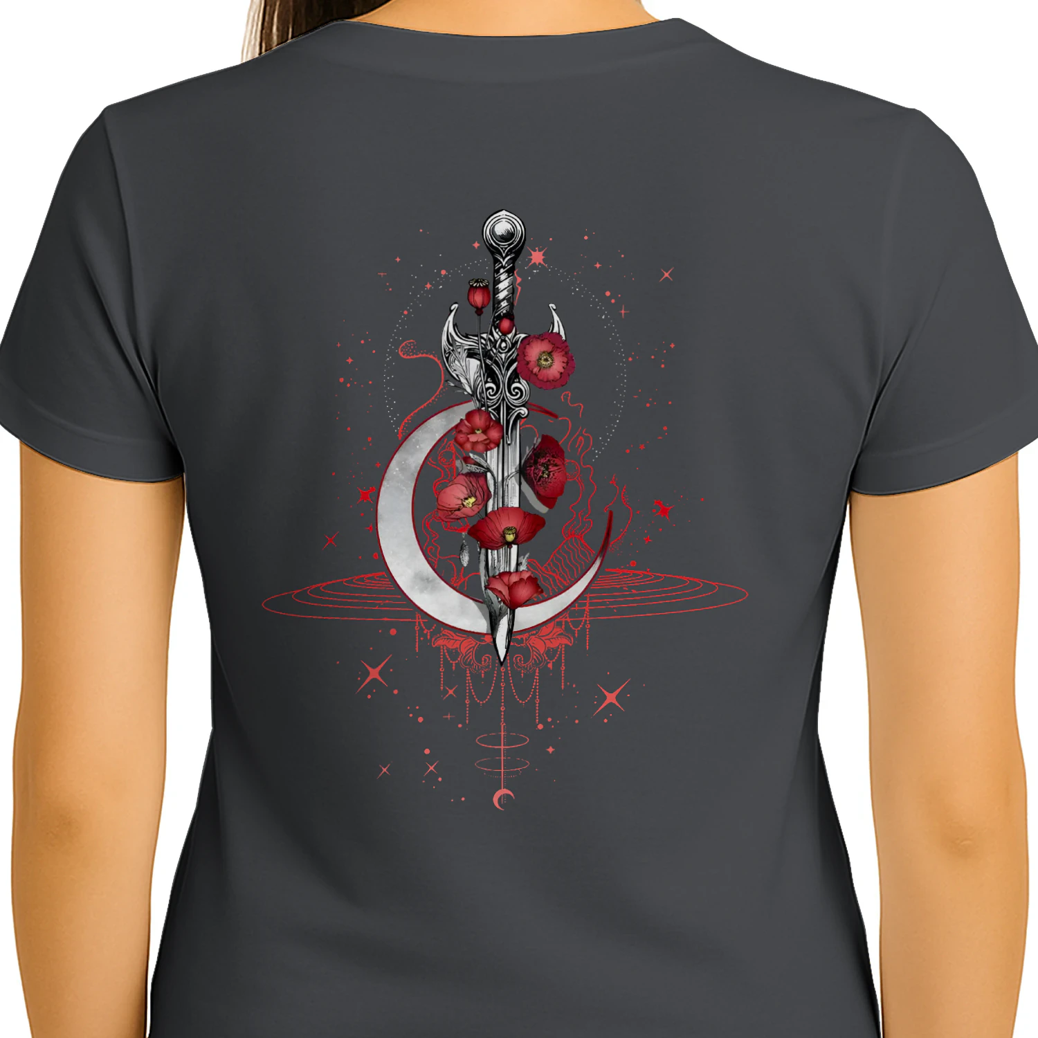 The Blood Forest Heavy Cotton Dark Colors T-shirt 2 Side, From Blood and Ash Gildan Tee, Romantasy Readers Shirt, Book Lover Gifts