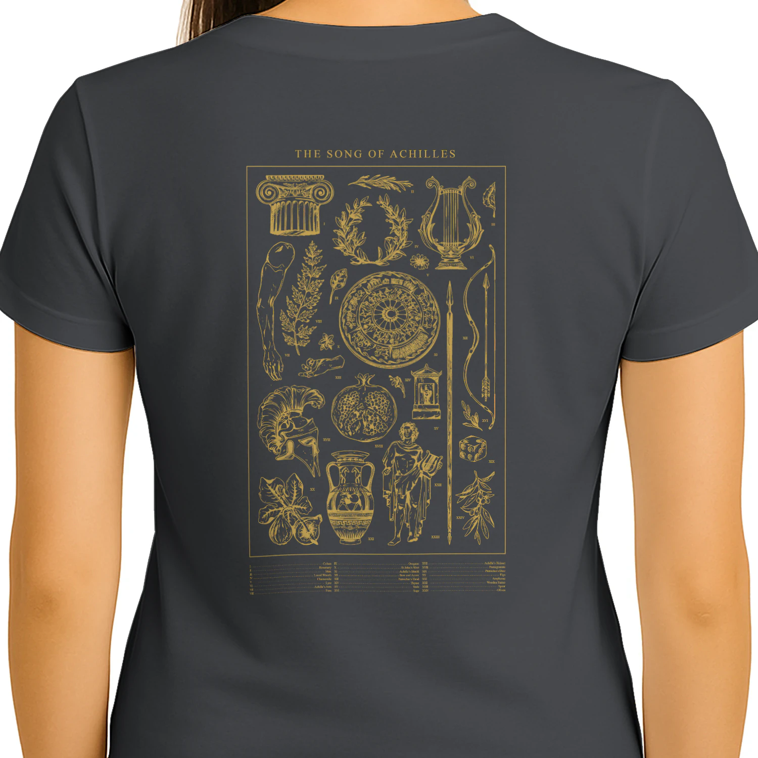 The Song of Achilles Heavy Cotton Dark Colors T-shirt 2 Side, Classic Retellings Gildan Tee, Mythological Retellings Book Shirt, Book Lover Gifts