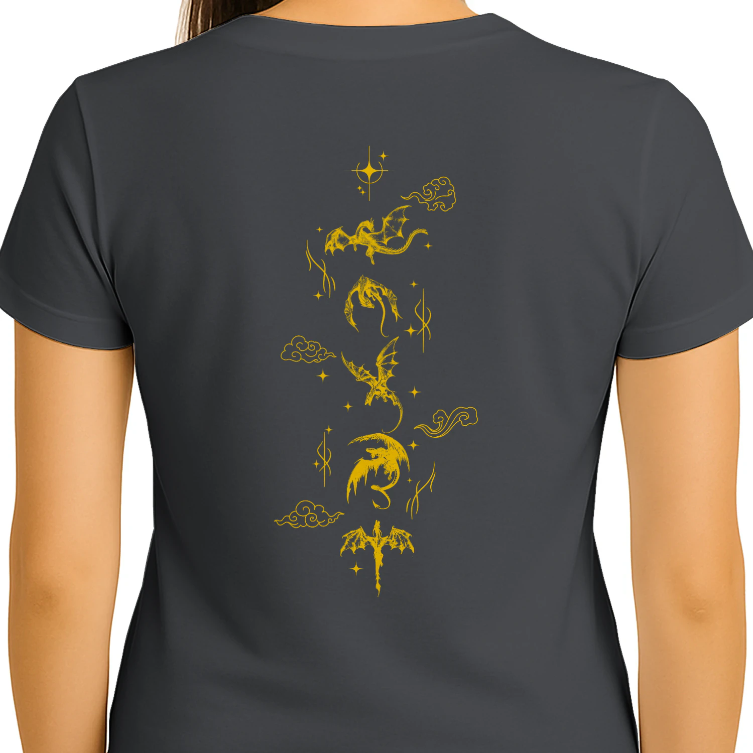 Ride A Wingleader Heavy Cotton Shirt 2 Side, Fourth Wing Tee, Romantasy Shirt, Book Lover Gifts