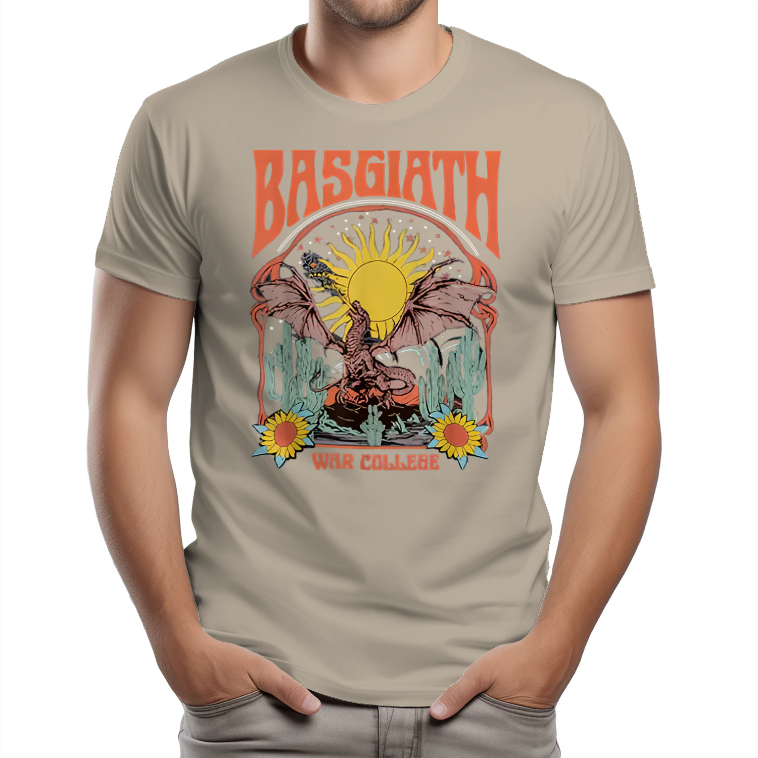 Basgiath War College Heavy Cotton T-shirt 1 Side, Fourth Wing Gildan Tee, Dark Romance Book Shirt, Book Lover Gifts