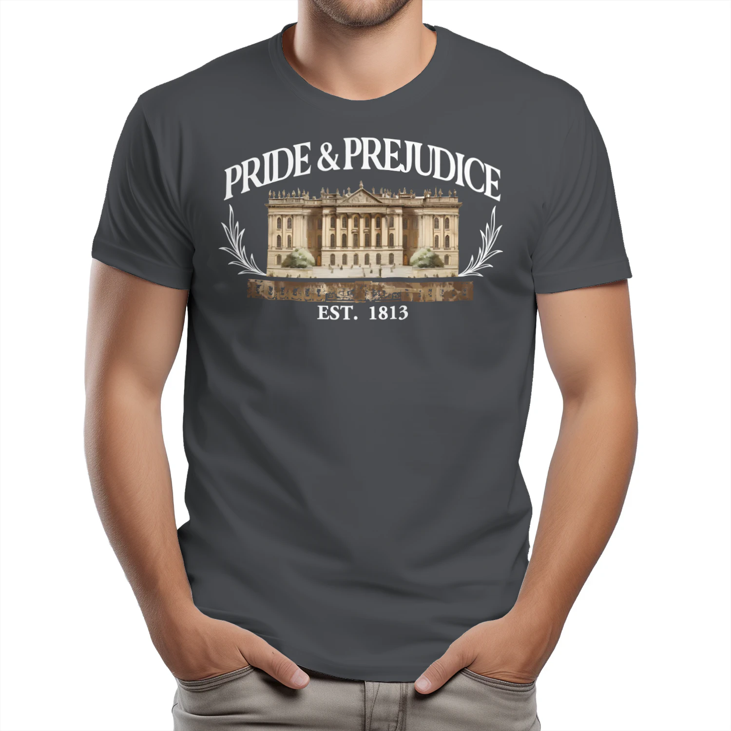 Pride & Prejudice Heavy Cotton T-Shirt 2 Side, Romance Tee, Classic Literature Shirt, Book Lover Gifts