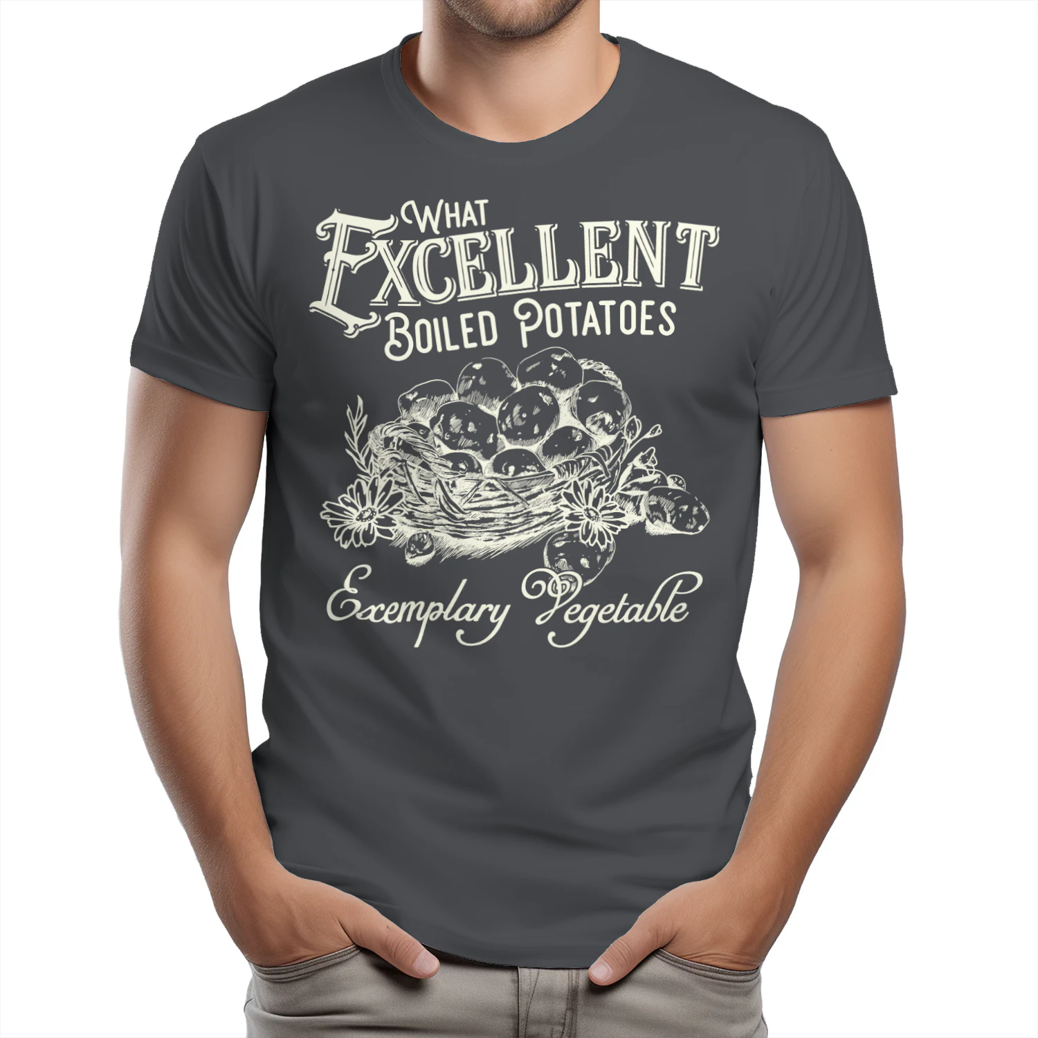 Exemplary Vegetable Heavy Cotton Dark Colors T-shirt 1 Side, Pride and Prejudice Gildan Tee, Classic Literature Shirt, Book Lover Gifts