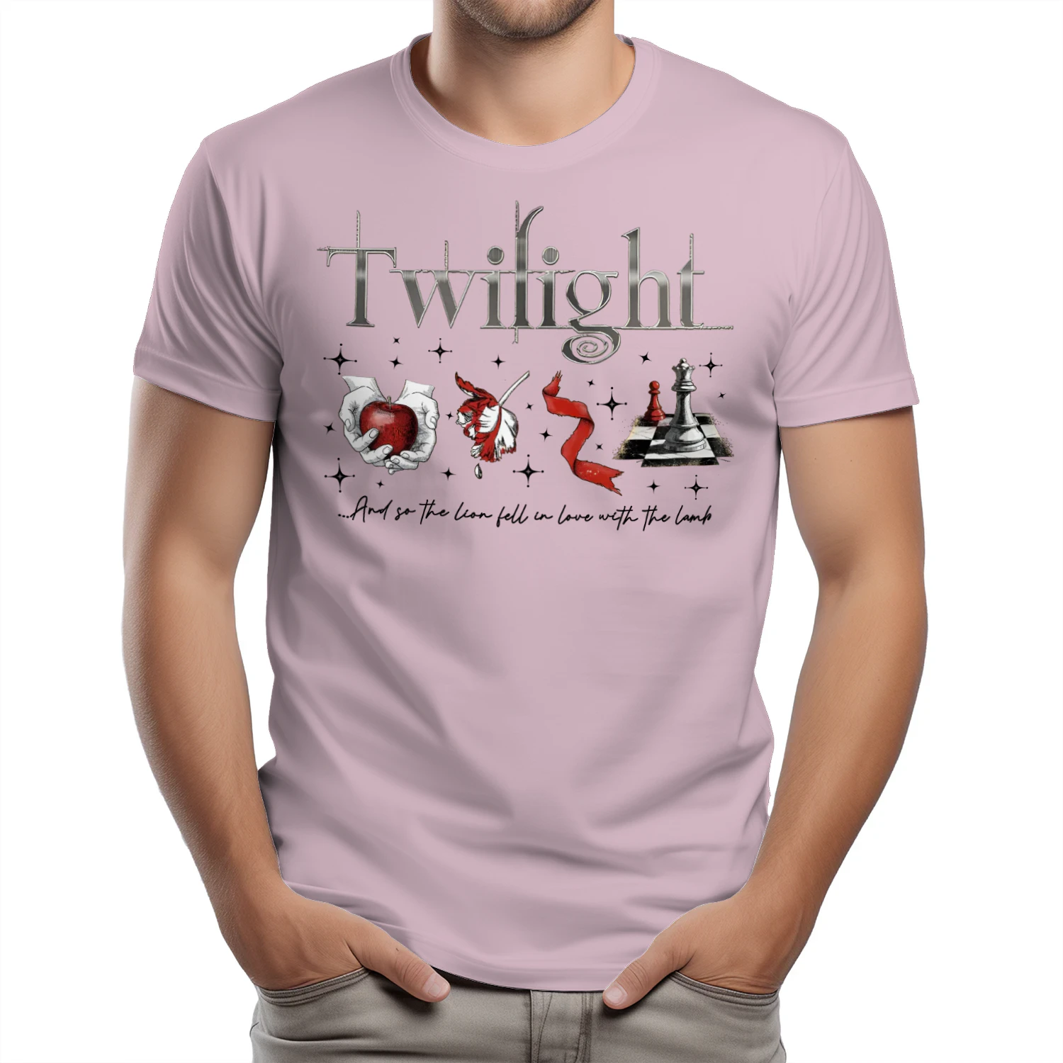 Twilight Series Heavy Cotton Light Colors T-shirt 2 Side, Young Adult Gildan Tee, Fantasy Romance Book Shirt, Book Lover Gifts