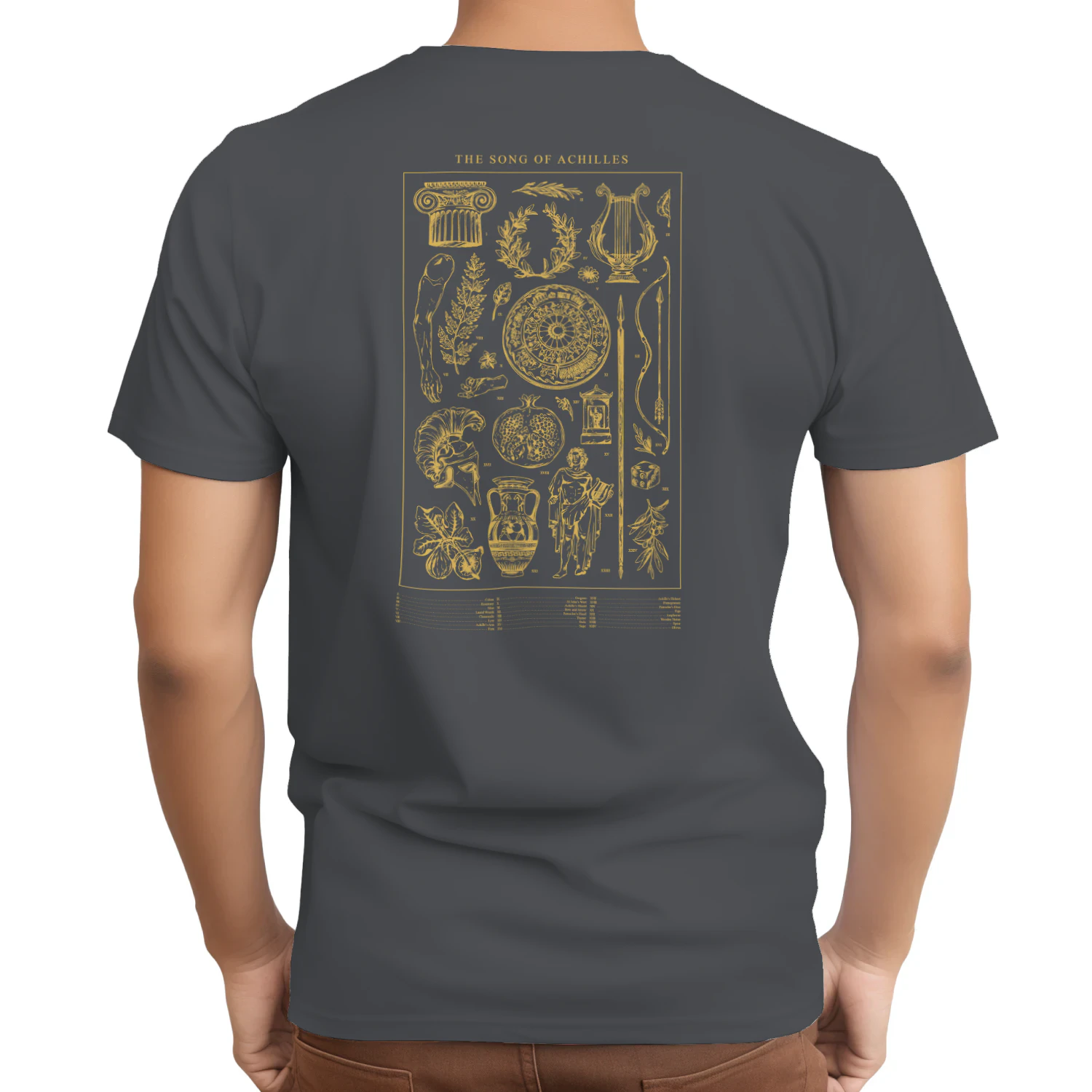 The Song of Achilles Heavy Cotton Dark Colors T-shirt 2 Side, Classic Retellings Gildan Tee, Mythological Retellings Book Shirt, Book Lover Gifts