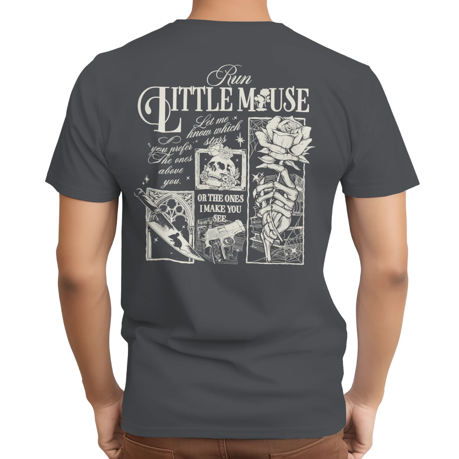 Haunting Adeline Heavy Cotton Dark Colors T-shirt 2 Side, Dark Romance Book Gildan Tee, Romantasy Book Shirt, Book Lover Gifts