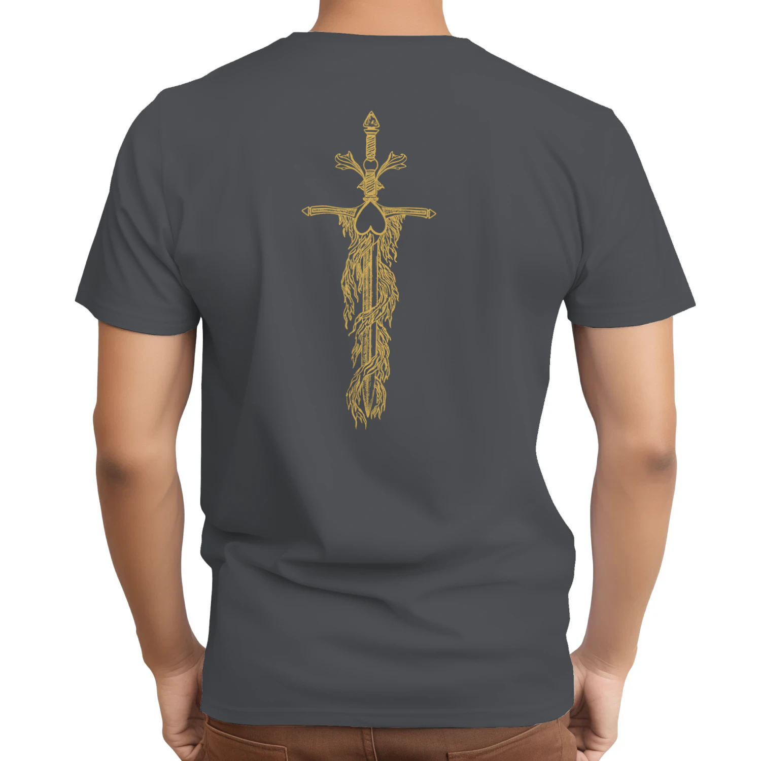 Fire Breathing Heavy Cotton Dark Colors T-shirt 2 Side, Throne of Glass Gildan Tee, Epic High Fantasy Book Shirt, Book Lover Gifts