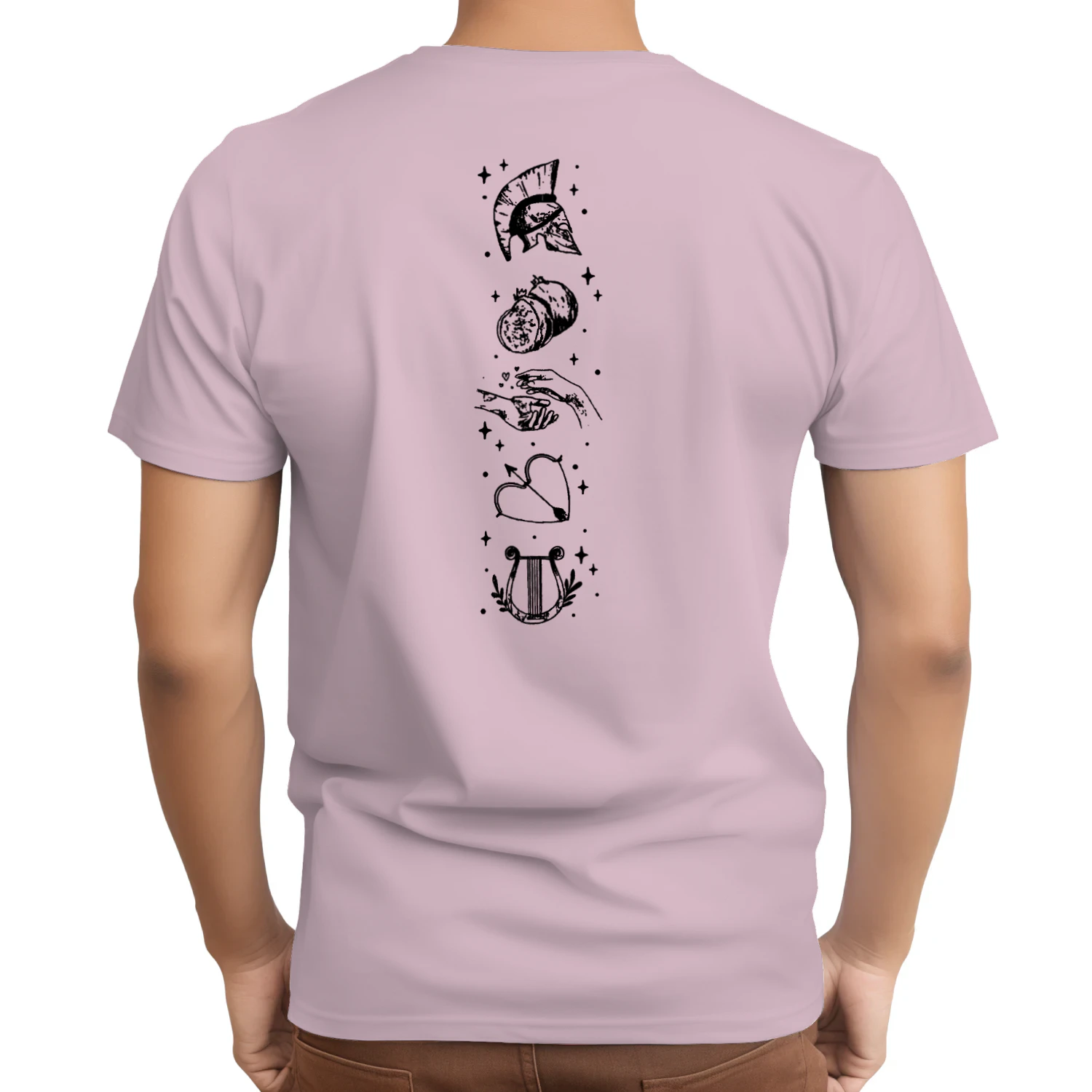 The Song of Achilles Heavy Cotton Light Colors T-shirt 2 Side, Classic Retellings Gildan Tee, Mythological Retellings Book Shirt, Book Lover Gifts