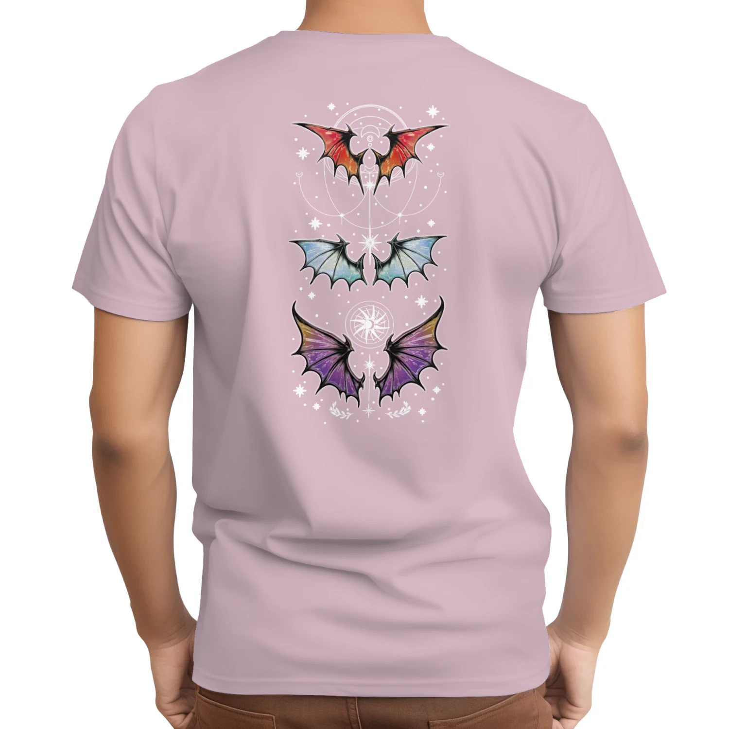 Book Girl Summer Heavy Cotton Light Colors T-shirt 2 Side, ACOTAR Series Gildan Tee, Romantasy Book Shirt, Book Lover Gifts