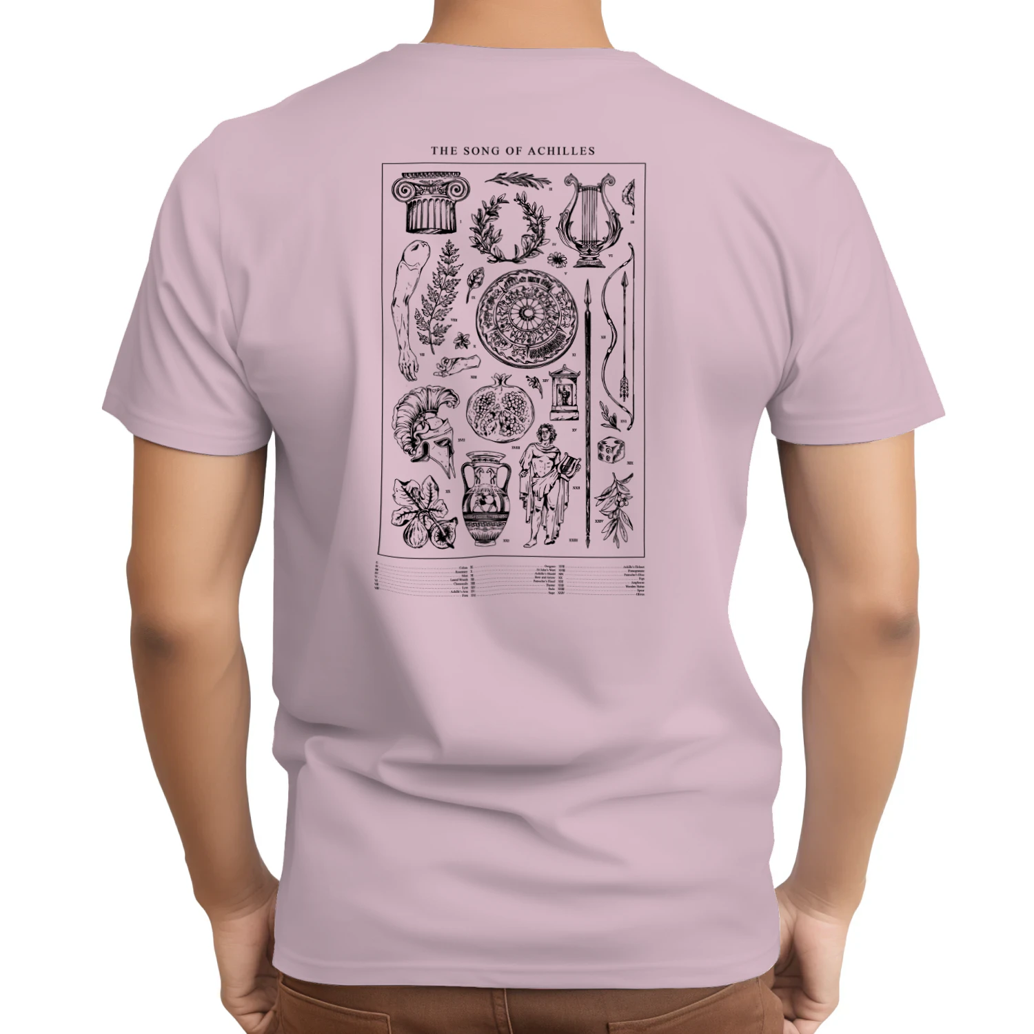 The Song of Achilles Heavy Cotton Light Colors T-shirt 2 Side, Classic Retellings Gildan Tee, Mythological Retellings Book Shirt, Book Lover Gifts