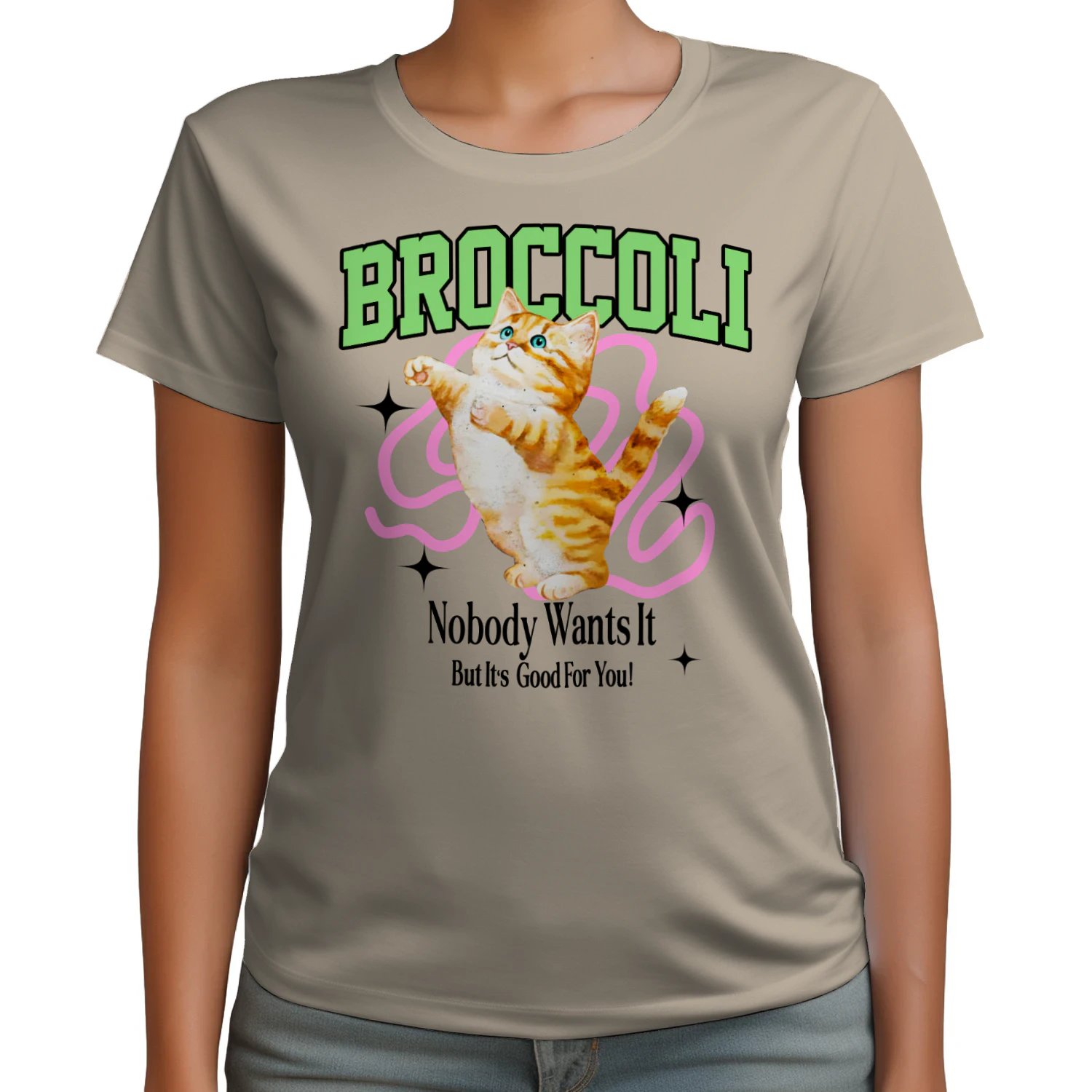 Broccoli The Fierce Heavy Cotton Light Colors T-shirt 1 Side, Fourth Wing Gildan Tee, Fantasy Romance Book Shirt, Book Lover Gifts