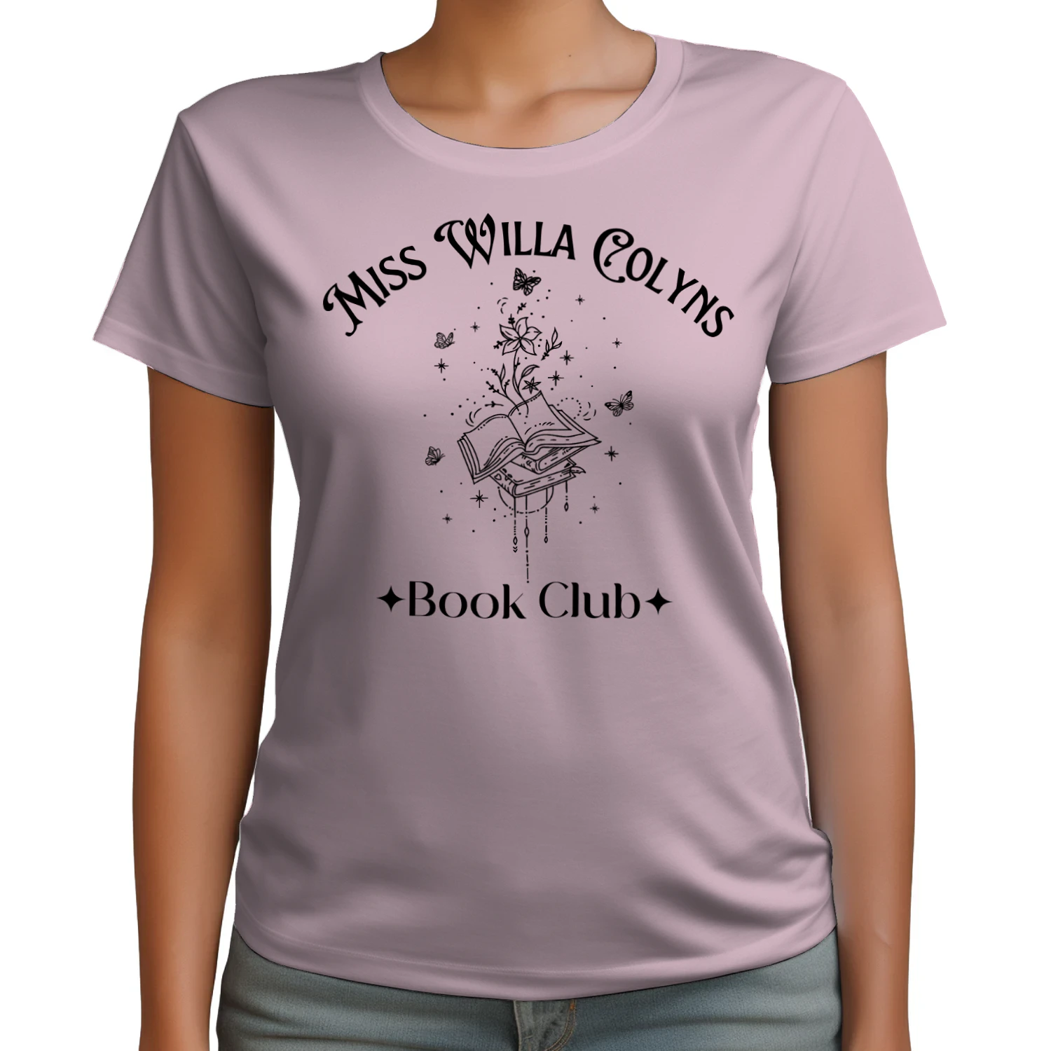 Miss Willa Colyns Heavy Cotton Light Colors T-shirt 1 Side, The Shepherd King Gildan Tee, Dark Fantasy Shirt, Book Lover Gifts
