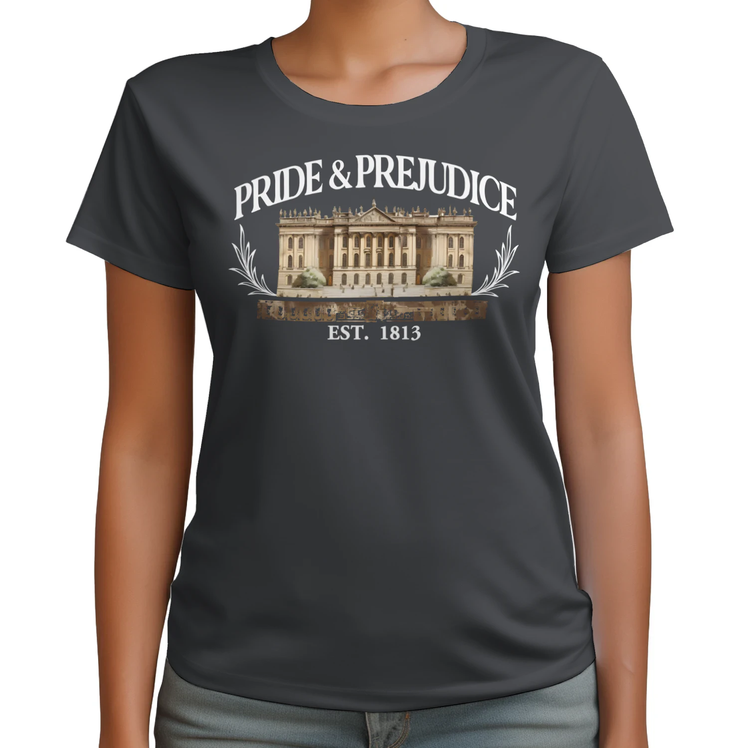Pride & Prejudice Heavy Cotton T-Shirt 2 Side, Romance Tee, Classic Literature Shirt, Book Lover Gifts