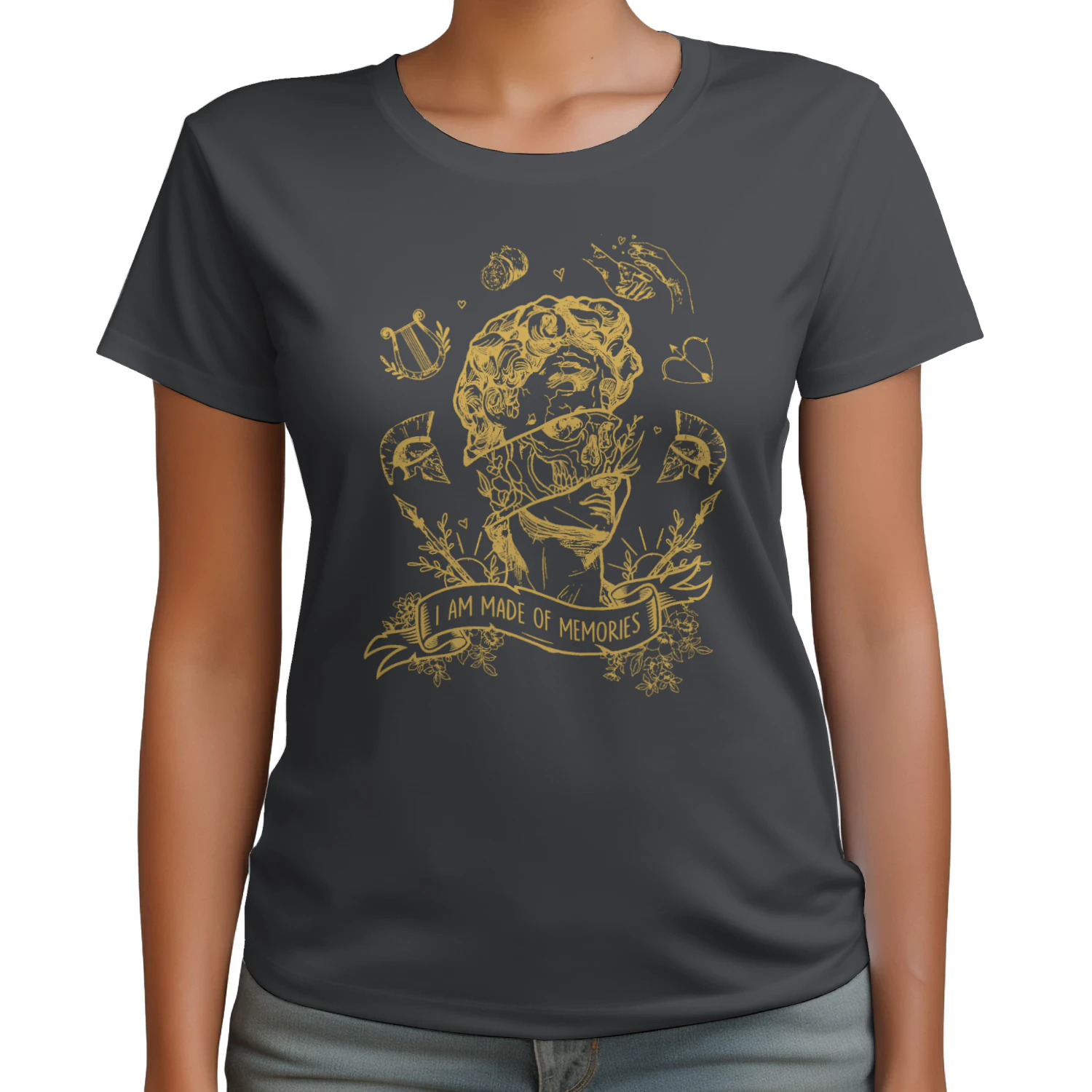 The Song of Achilles Heavy Cotton Dark Colors T-shirt 2 Side, Classic Retellings Gildan Tee, Mythological Retellings Book Shirt, Book Lover Gifts