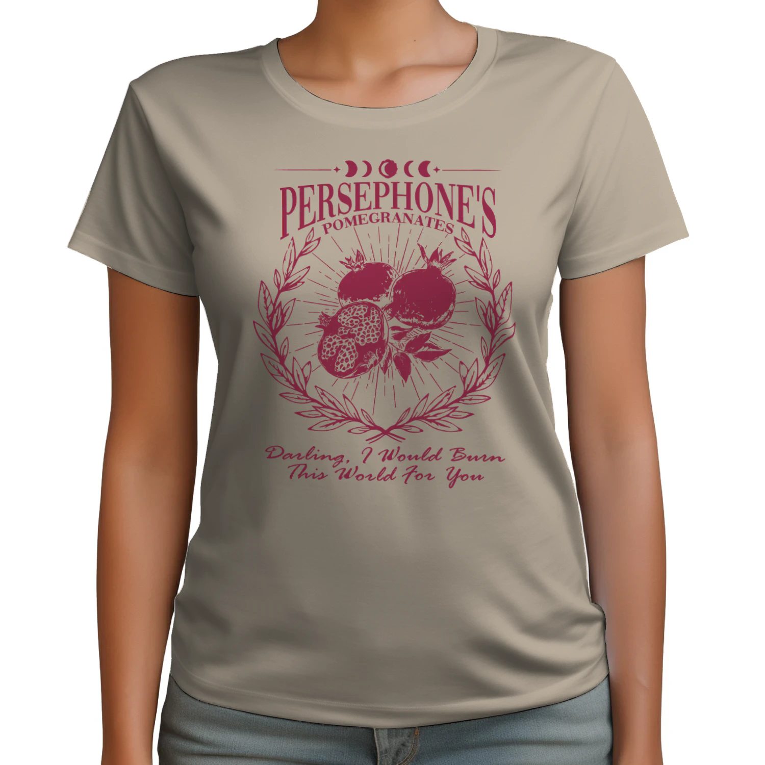 A Touch of Ruin T-shirt 2 Side, Hades & Persephone Tee, Love Book Shirt, Book Gifts