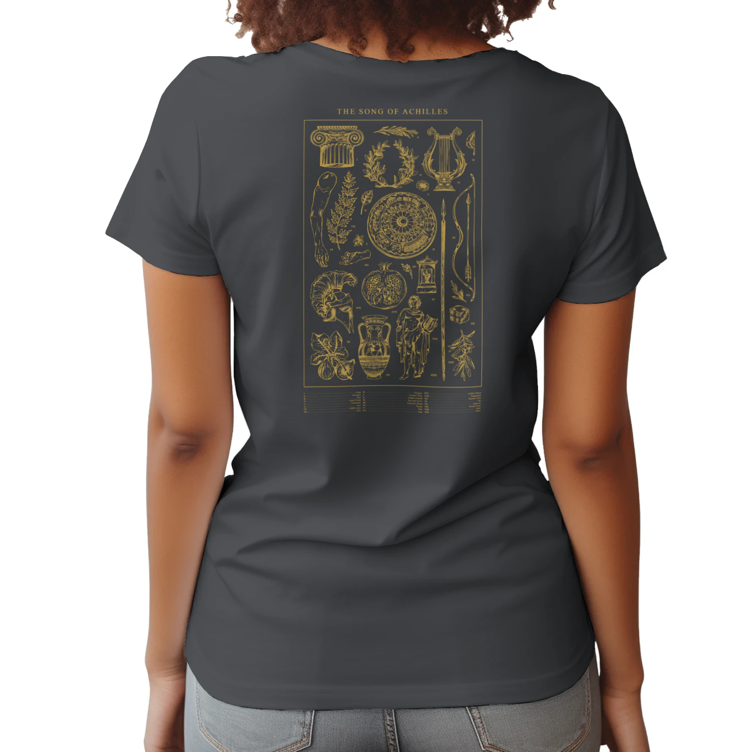 The Song of Achilles Heavy Cotton Dark Colors T-shirt 2 Side, Classic Retellings Gildan Tee, Mythological Retellings Book Shirt, Book Lover Gifts