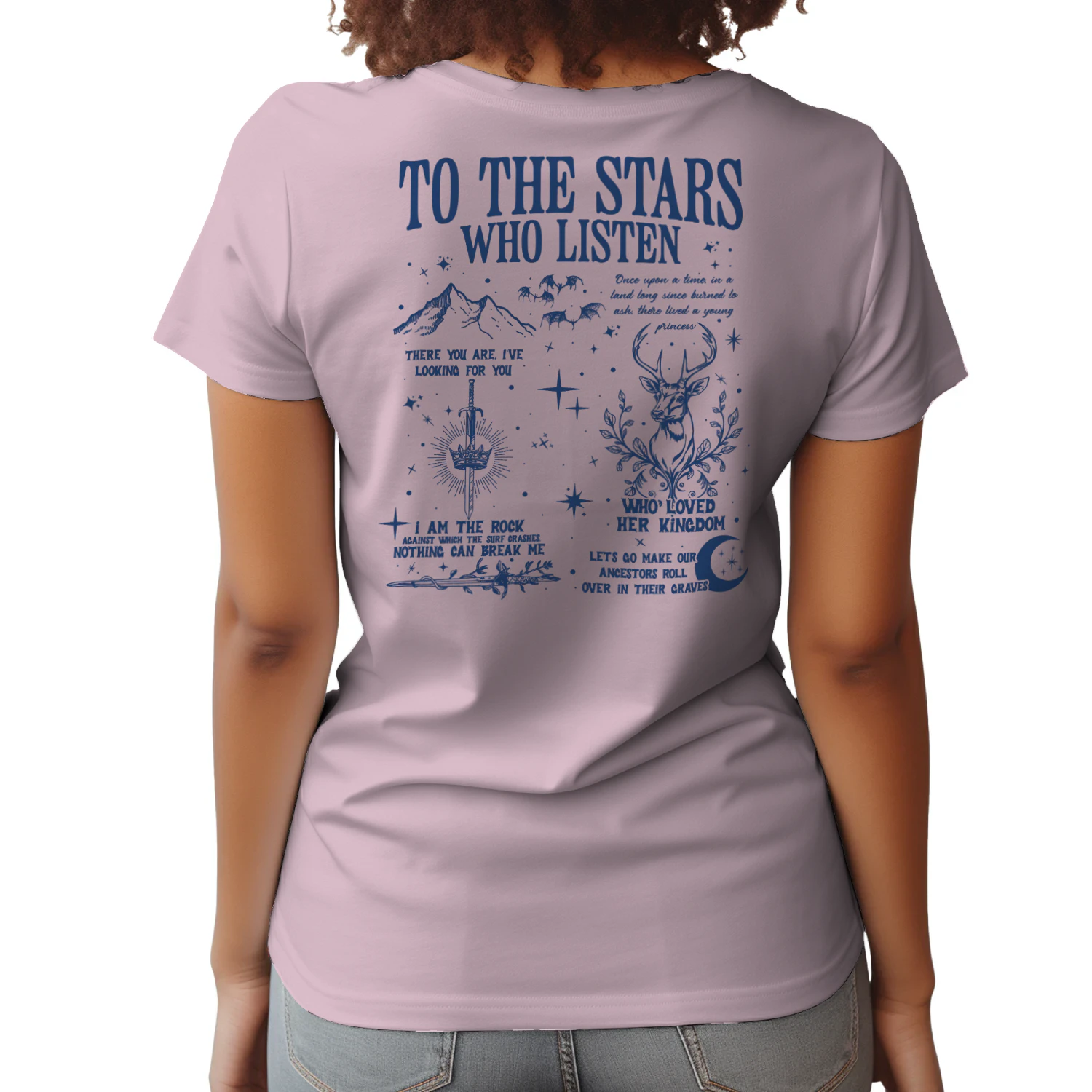 Velaris City Of Starlight Heavy Cotton Light Colors T-shirt 2 Side, ACOTAR Gildan Tee, Fantasy Romance Book Shirt, Book Lover Gifts