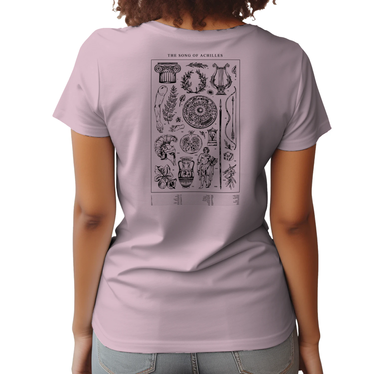 The Song of Achilles Heavy Cotton Light Colors T-shirt 2 Side, Classic Retellings Gildan Tee, Mythological Retellings Book Shirt, Book Lover Gifts