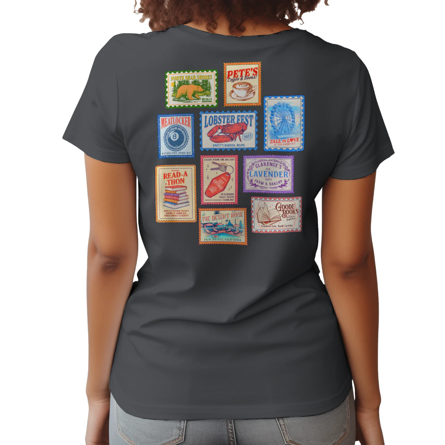 Literature Book Heavy Cotton Shirt 2 Side, Novels Book Tee, Series Book Shirt, Book Lover Gifts