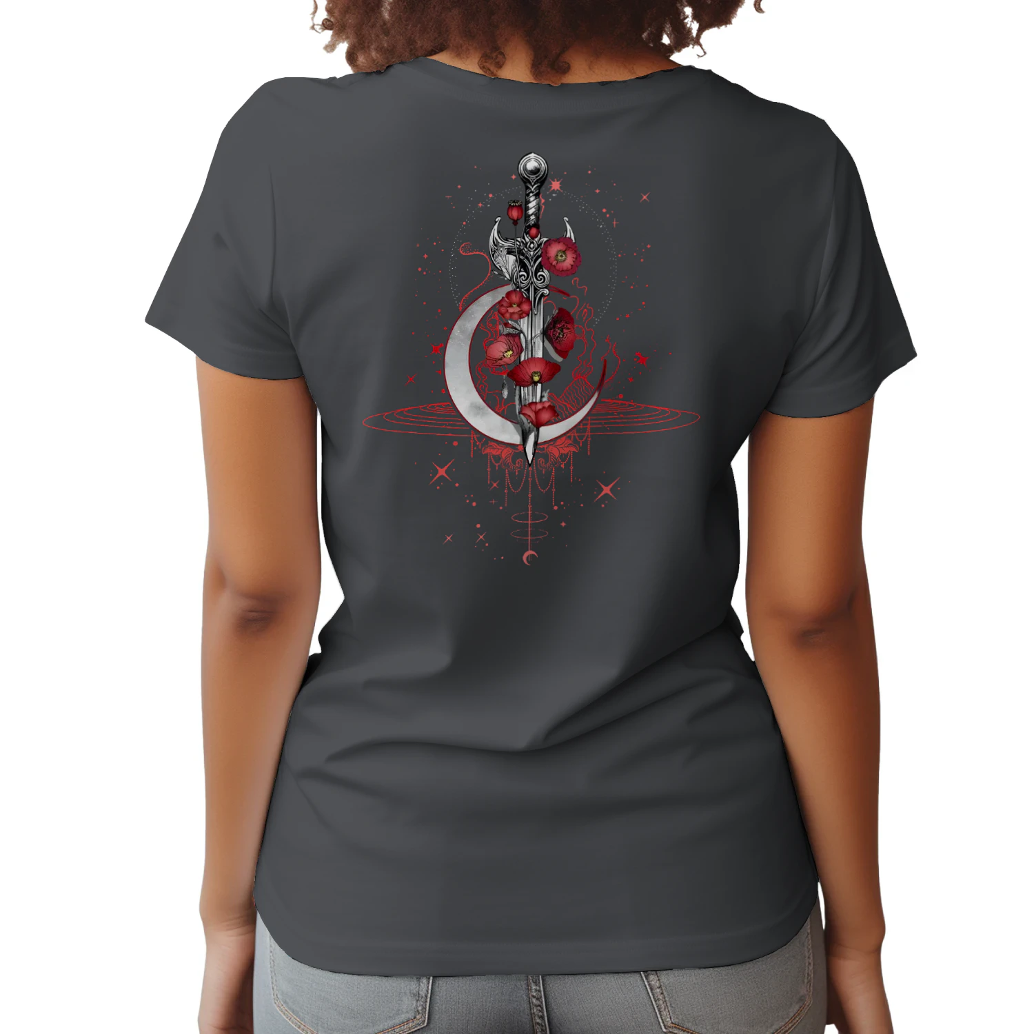The Blood Forest Heavy Cotton Dark Colors T-shirt 2 Side, From Blood and Ash Gildan Tee, Romantasy Readers Shirt, Book Lover Gifts