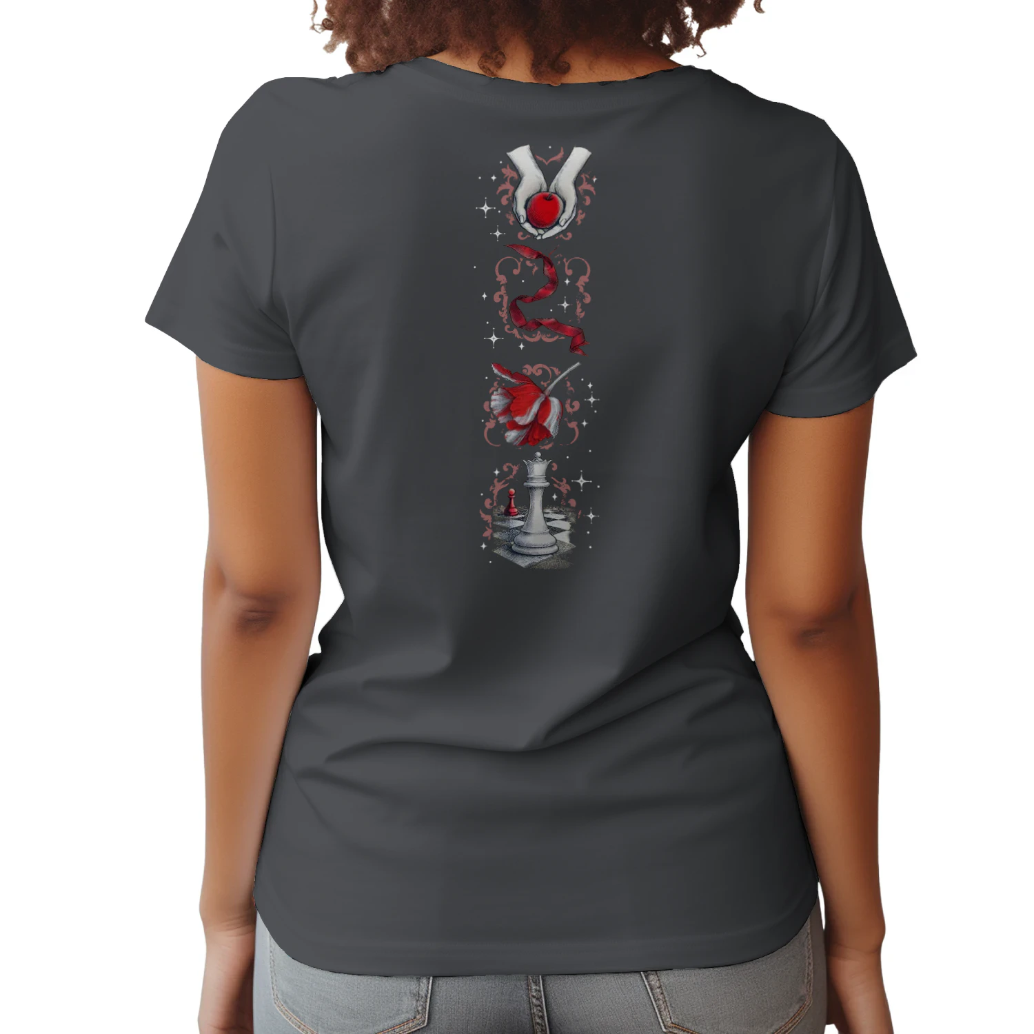 Twilight Series Heavy Cotton Dark Colors T-shirt 2 Side, Young Adult Gildan Tee, Fantasy Romance Book Shirt, Book Lover Gifts