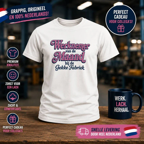 Werknemer van de Maand bij de Gekke Fabriek