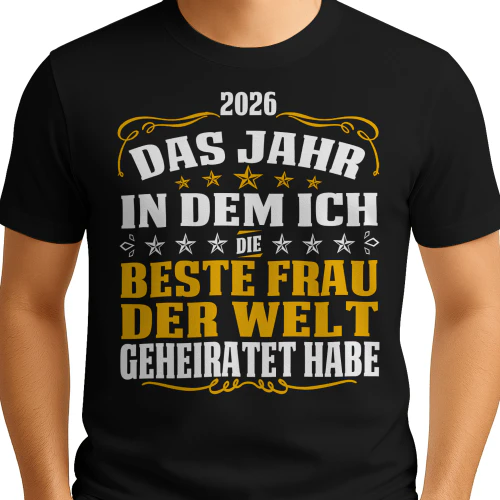 Mit Ihrem Jahr personalisieren – das Jahr, in dem ich die beste Frau der Welt geheiratet habe