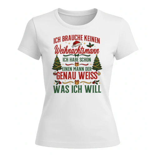 Ich brauche keinen Weihnachtsmann