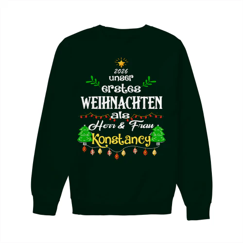 Mit eigenen Inhalten personalisieren – Unser erstes Weihnachten als Ehepaar