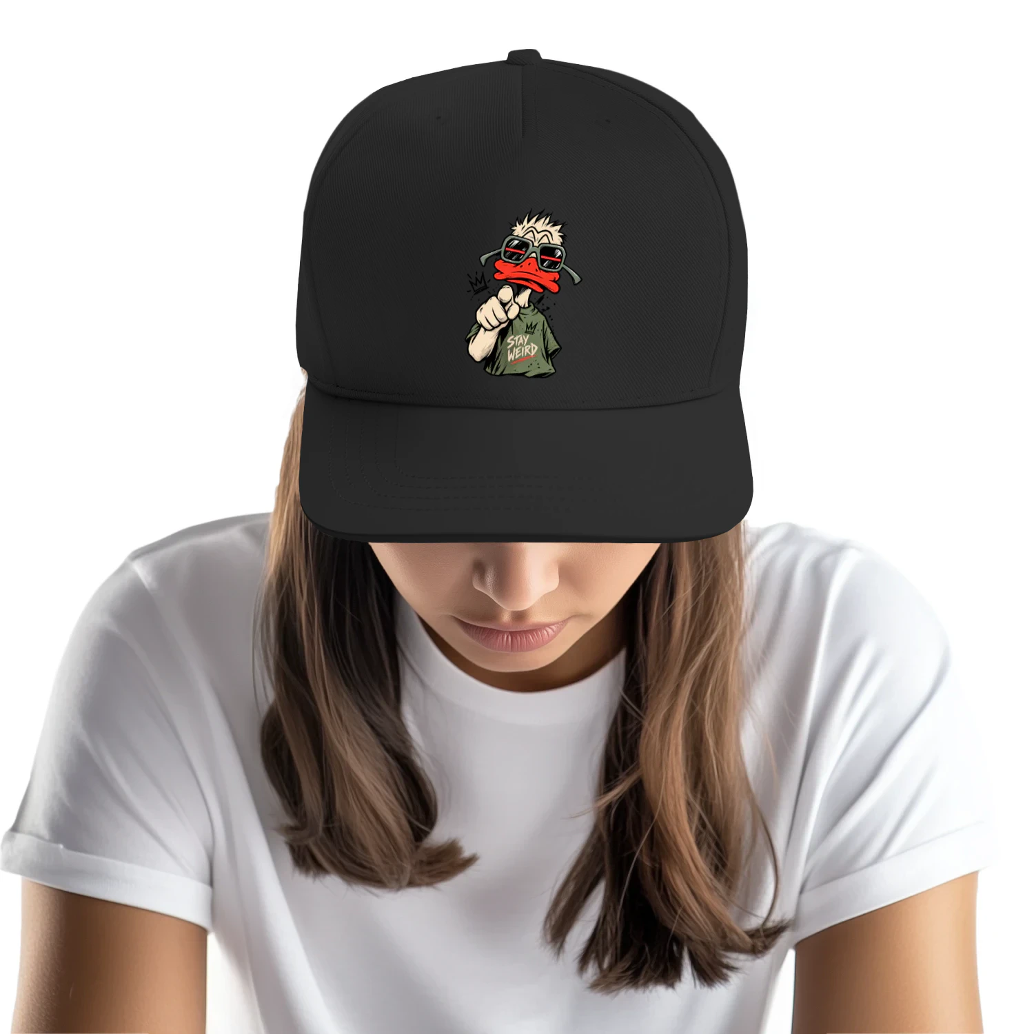 Stay Weird Duck Snapback