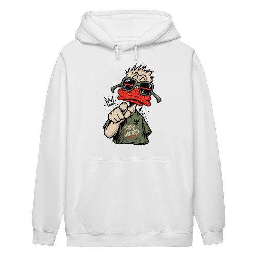Stay Weird Duck Hoodie
