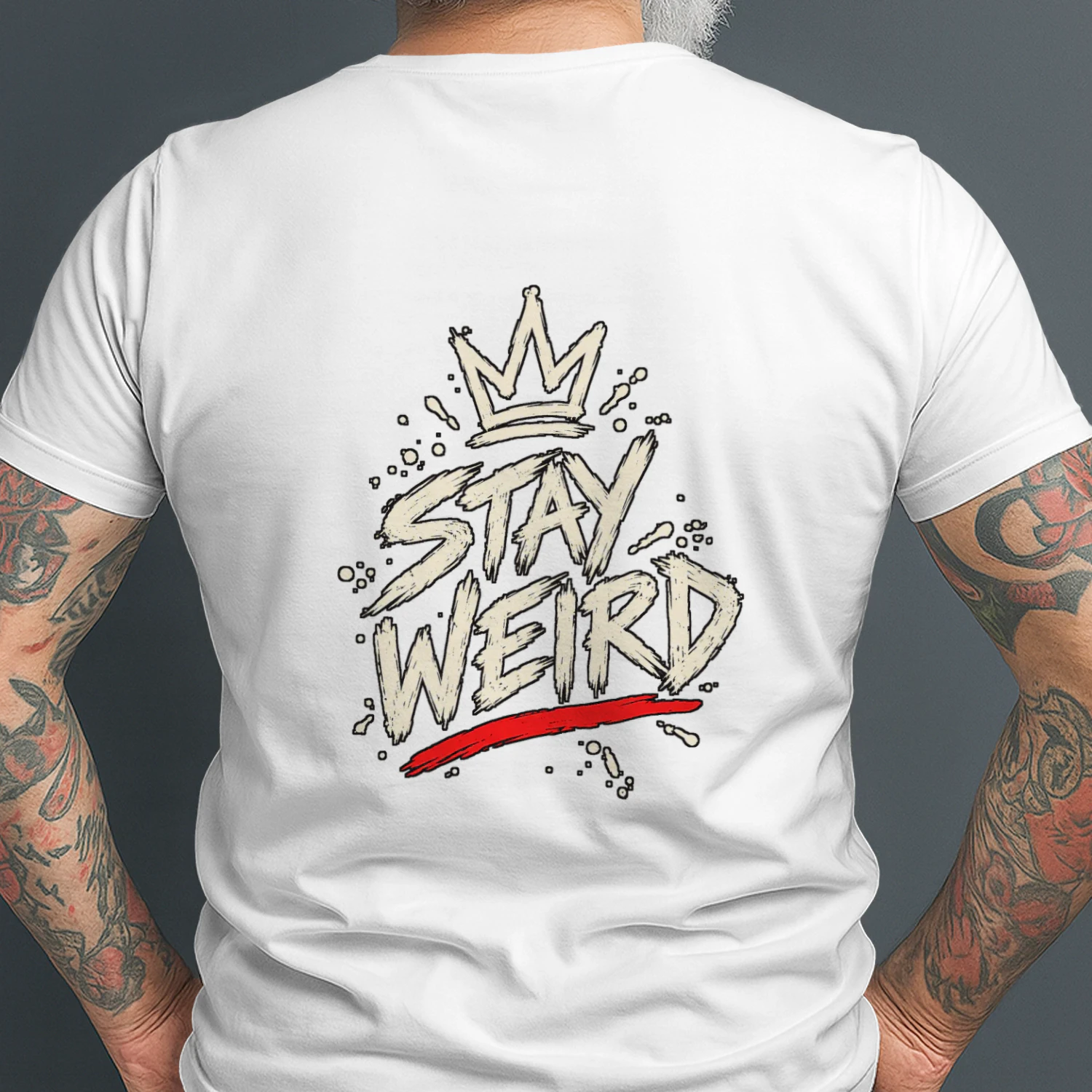 Stay Weird Duck Tee