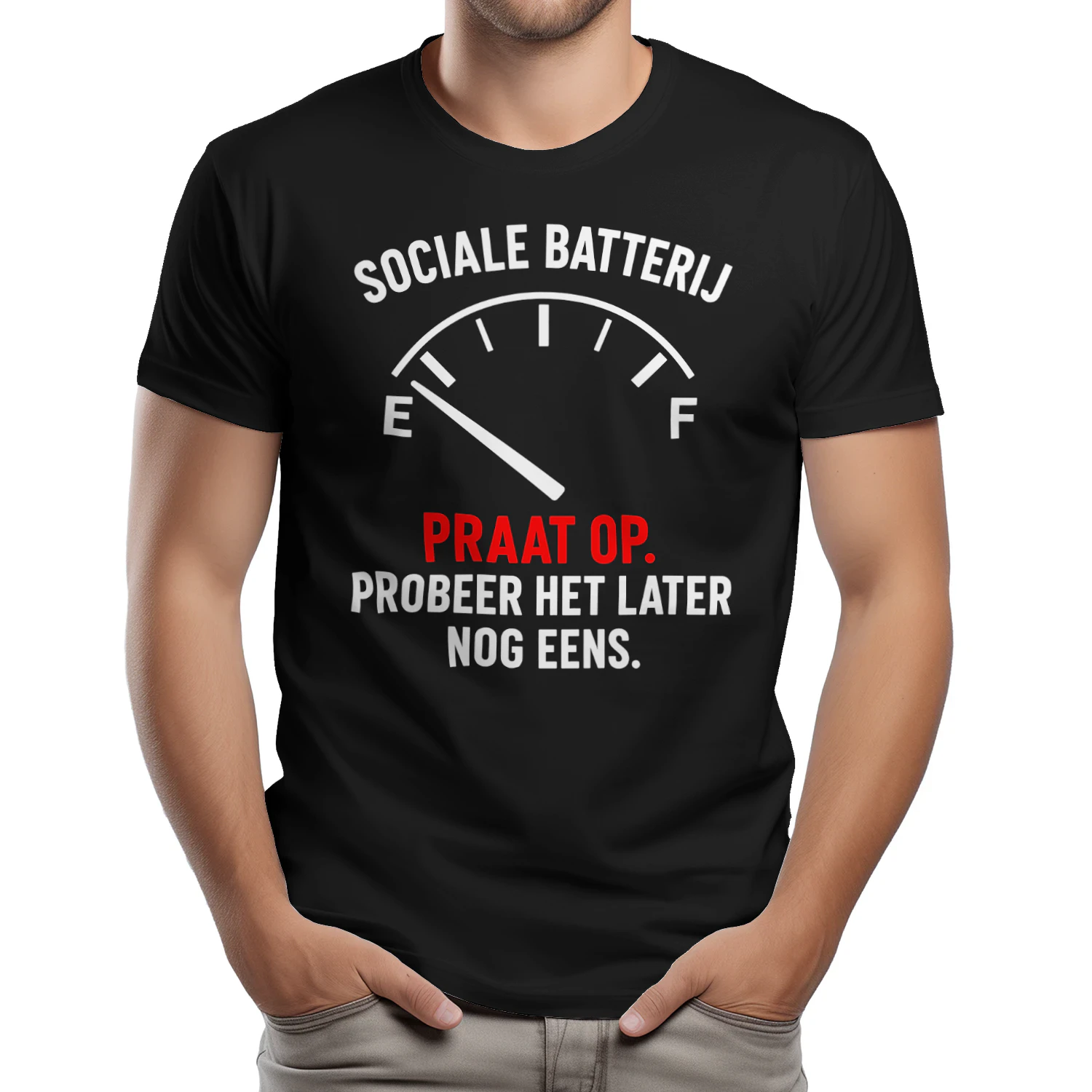 Sociale Batterij – Praat Op. Probeer Het Later Nog Eens.