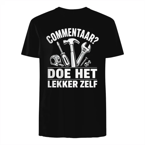 Commentaar? Doe Het Lekker Zelf