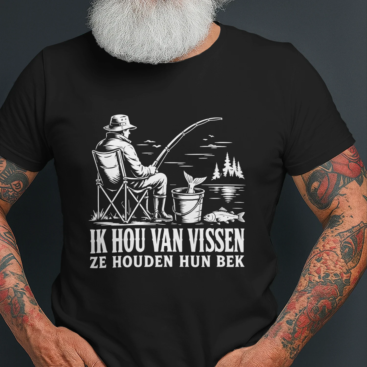 Voor Mannen Die Liever Vissen Dan Praten