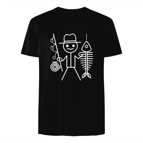 T-Shirt voor Vissers met Humor