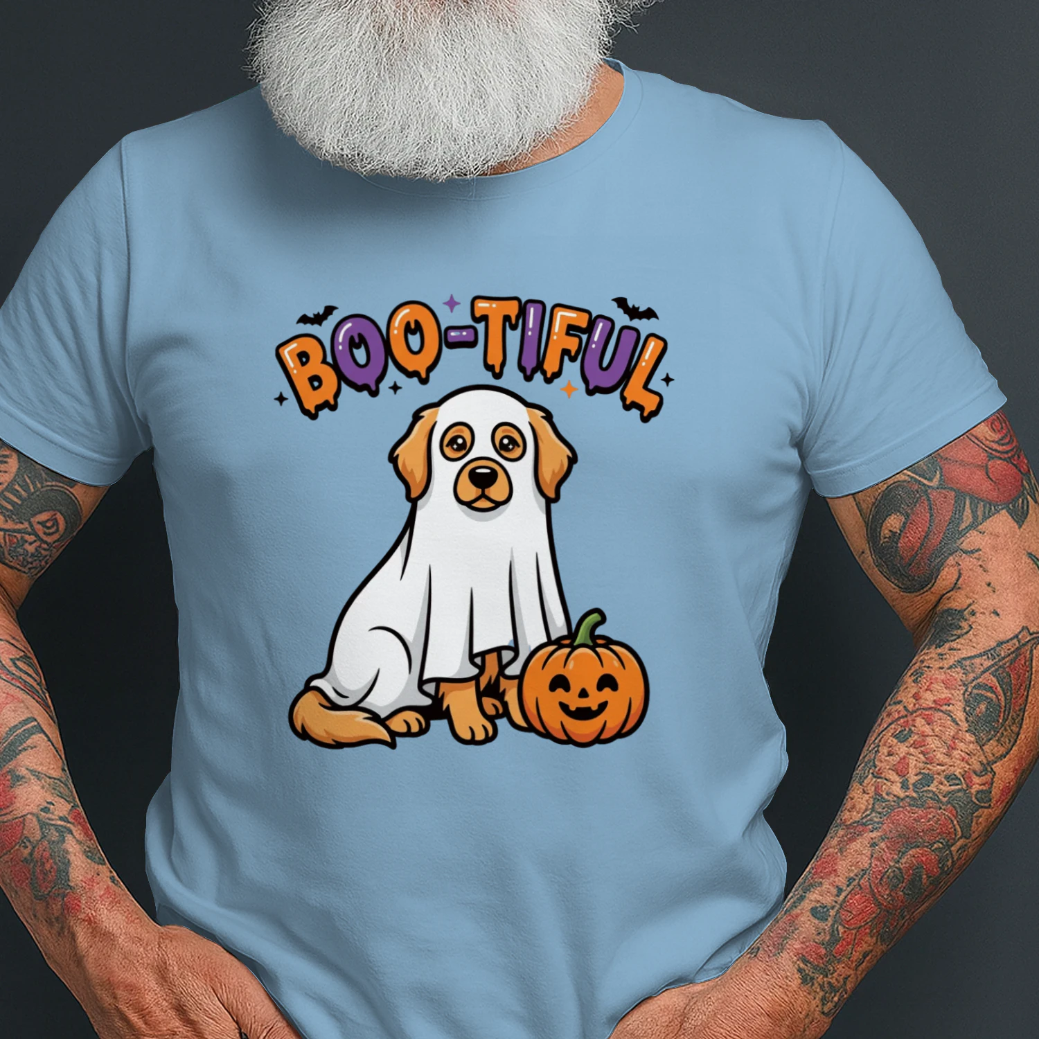 Boo-tiful Ghost Frenchie Halloween T-Shirt