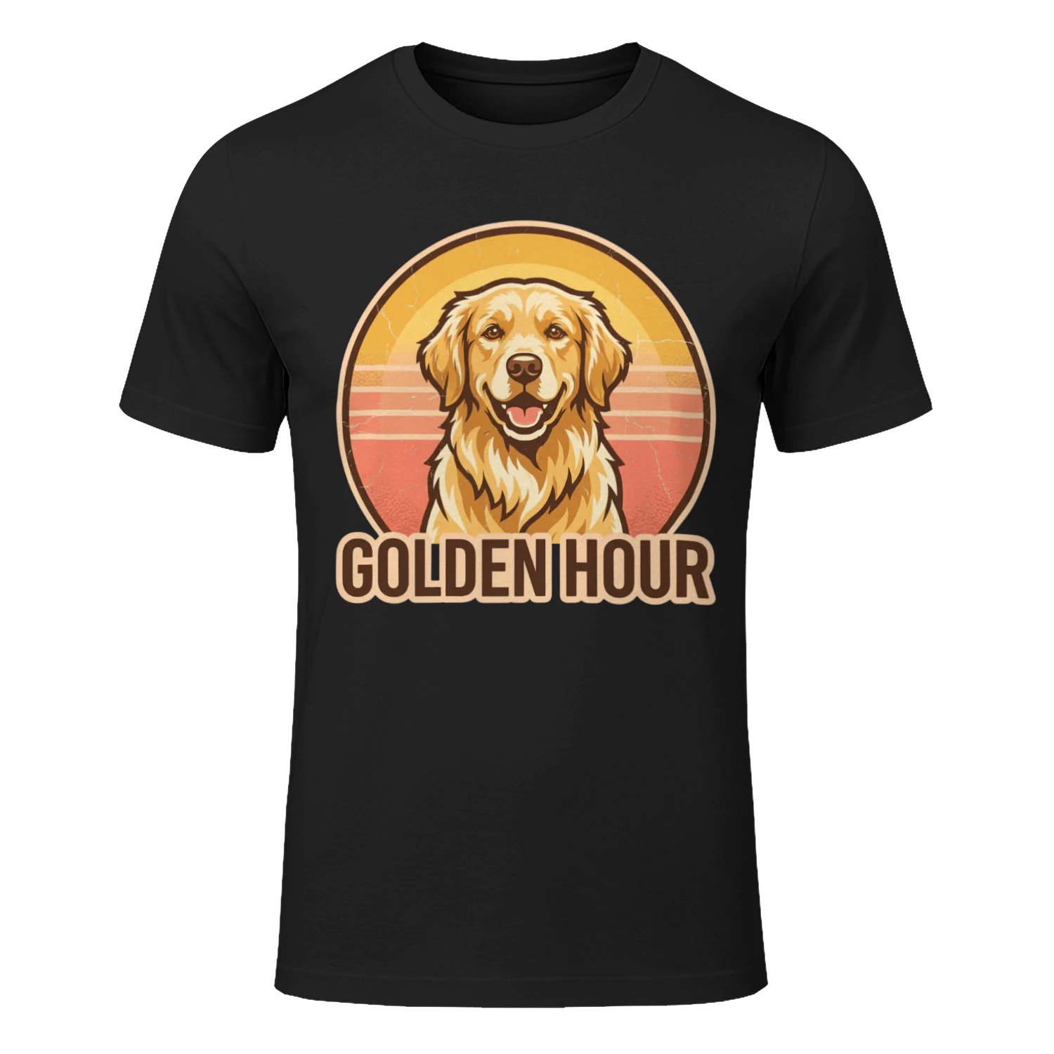 Golden Hour Golden Retriever T-Shirt